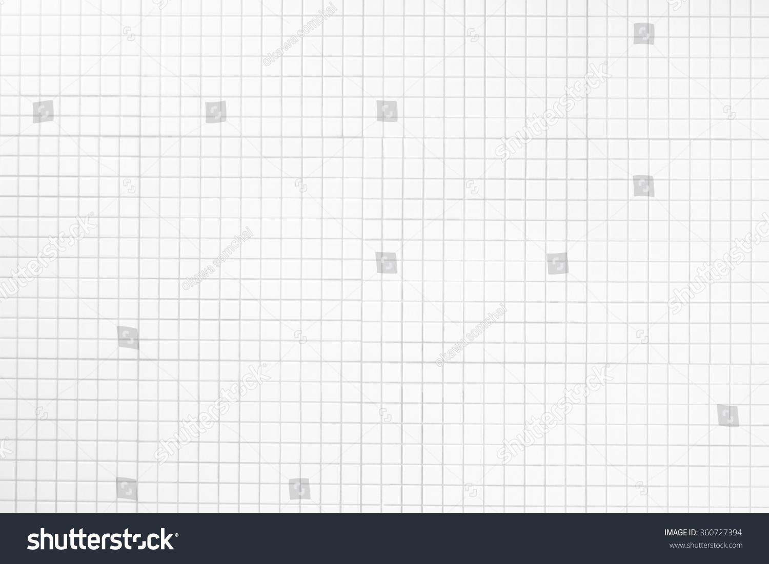 White Mosaic Tiles background and texture White Mosaic Tiles background and texture