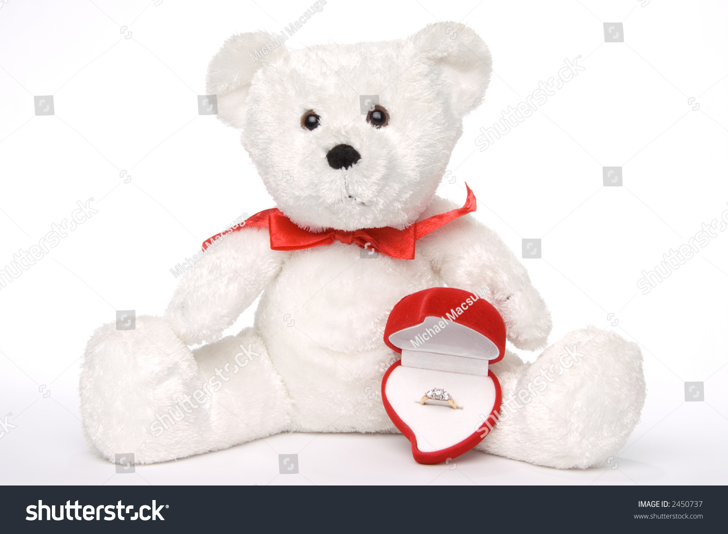 teddy bear with ring box