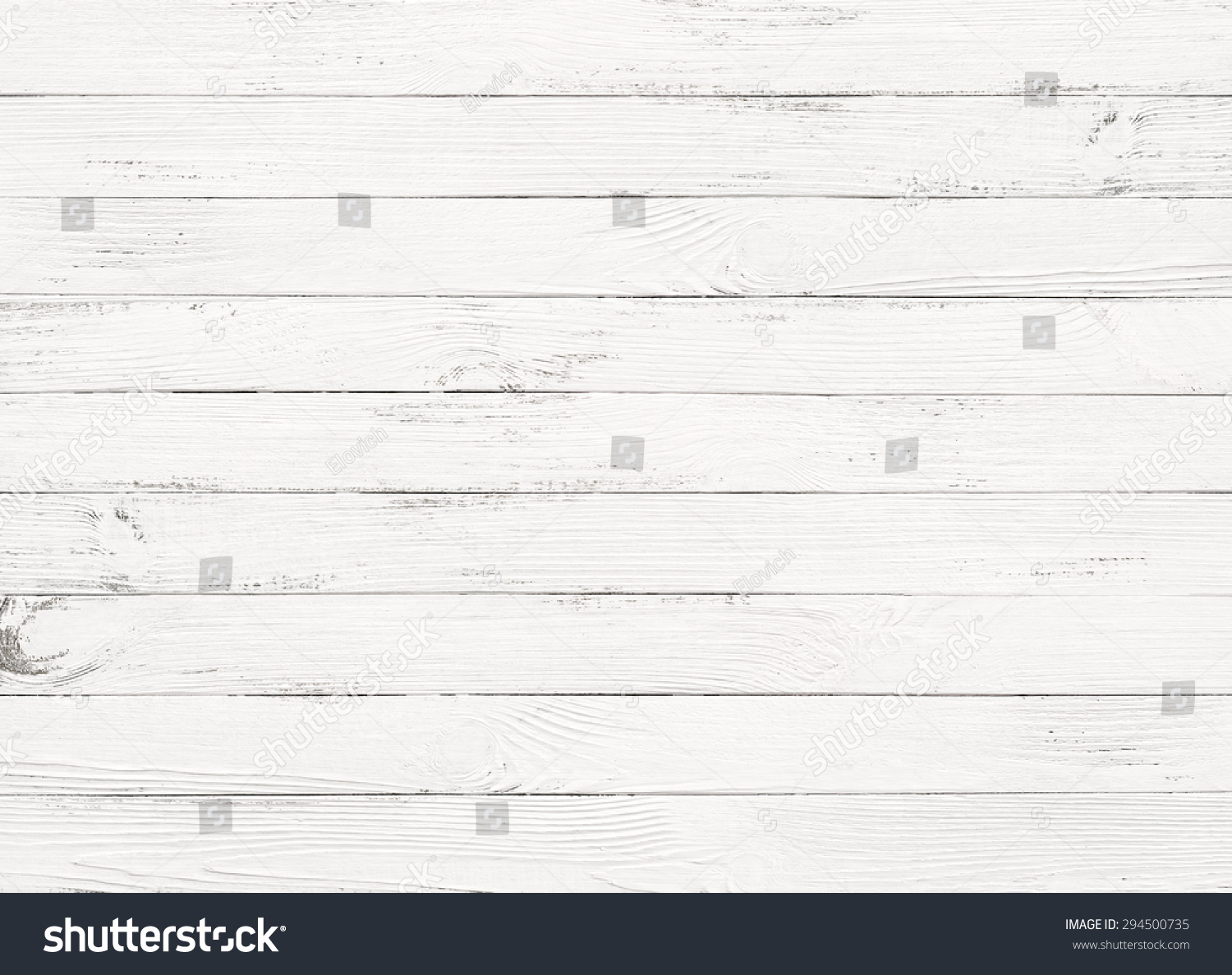 White Wood Plank Texture Background Stock Photo 294500735 ...