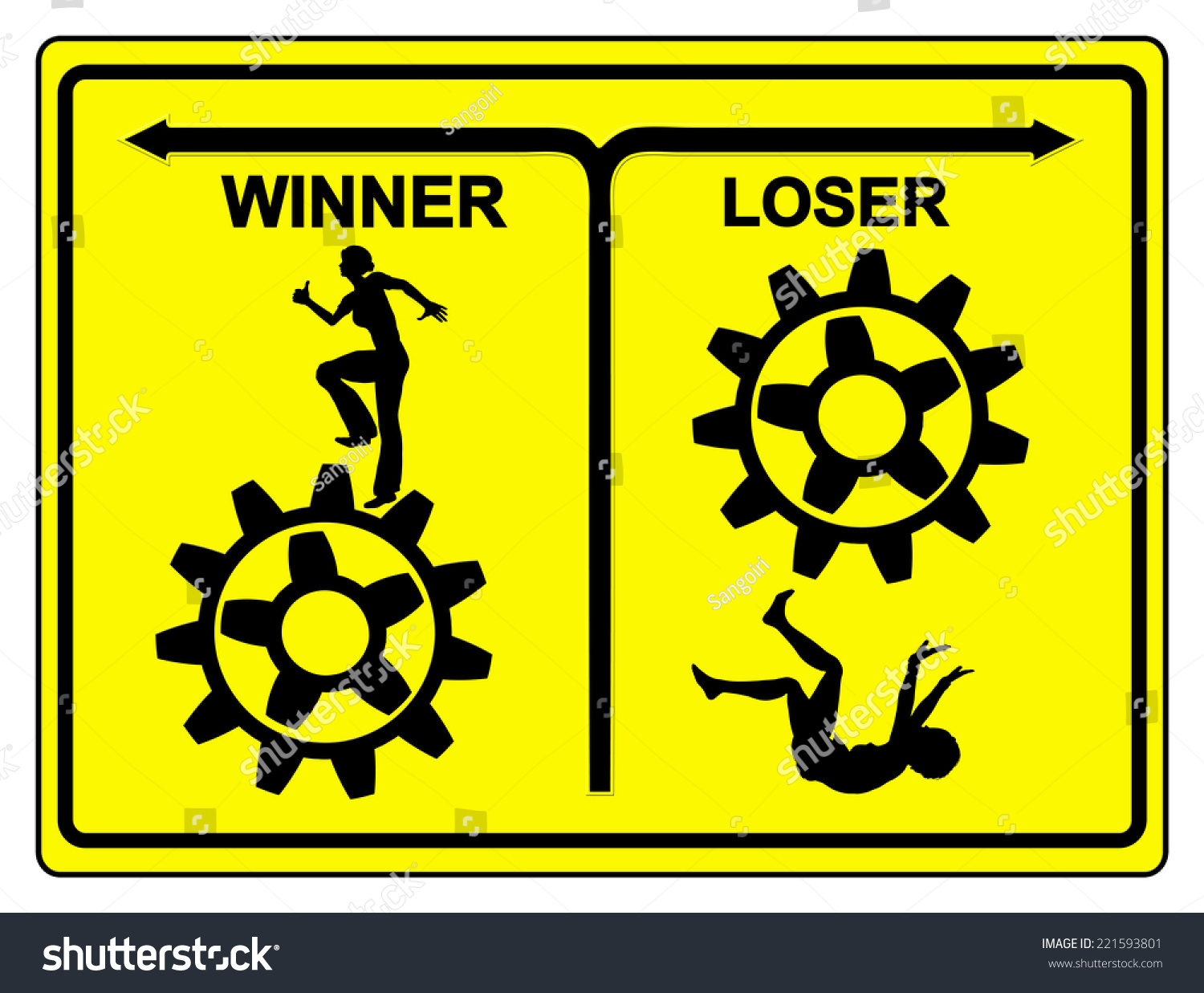 Winner And Loser. The Difference Between Winner And Loser, The Winner ...