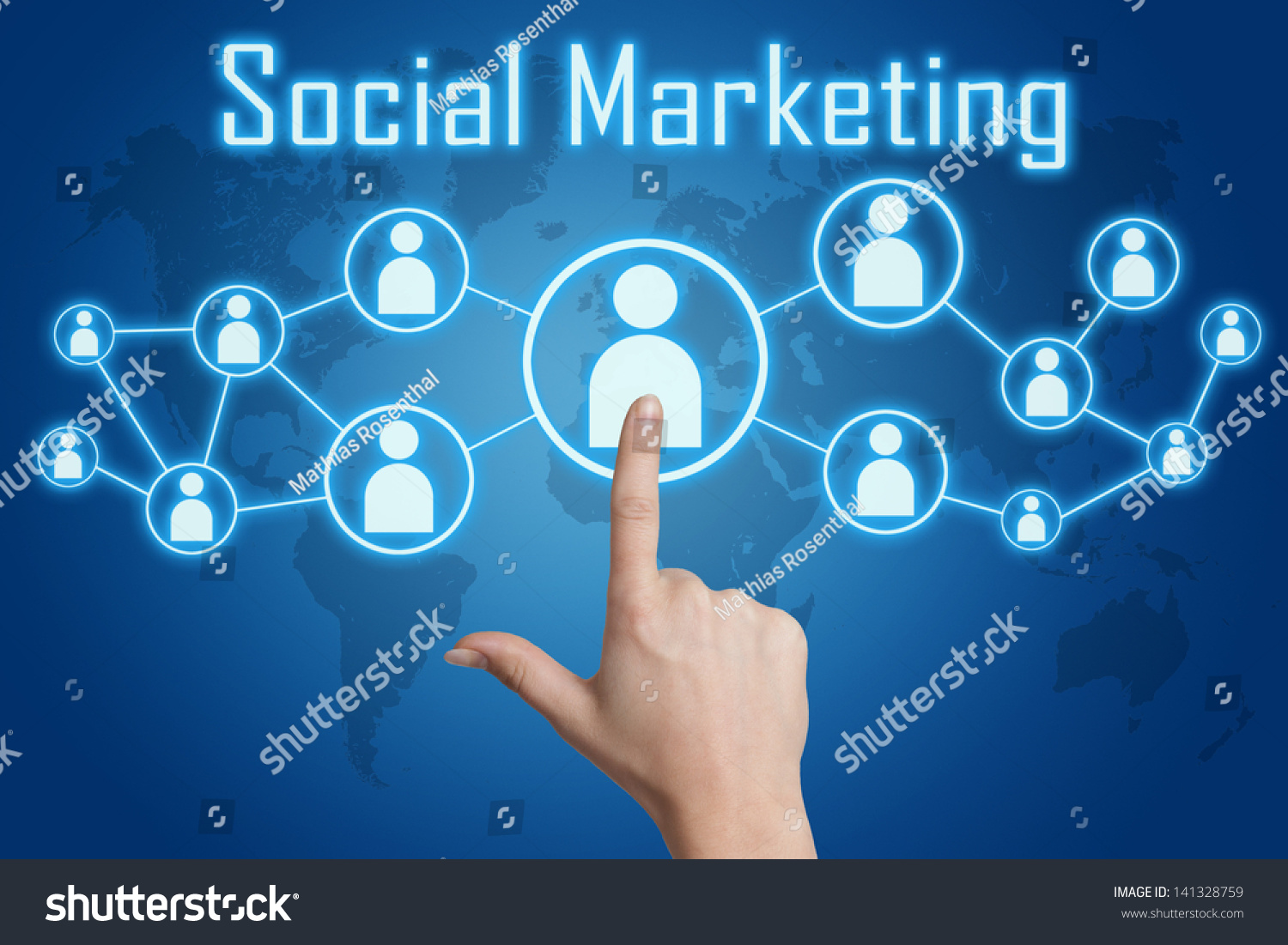 stock-photo-woman-hand-pressing-social-marketing-icon-on-blue-background-with-world-map-141328759.jpg