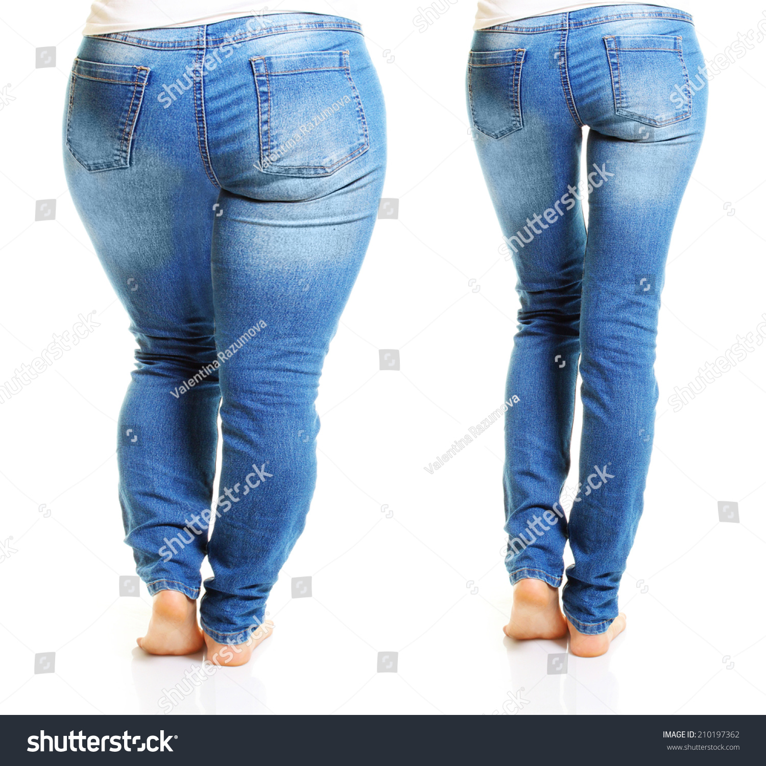 Fat Woman In Jeans 109