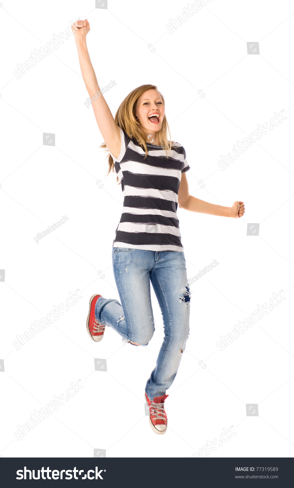 clipart woman jumping for joy - photo #49