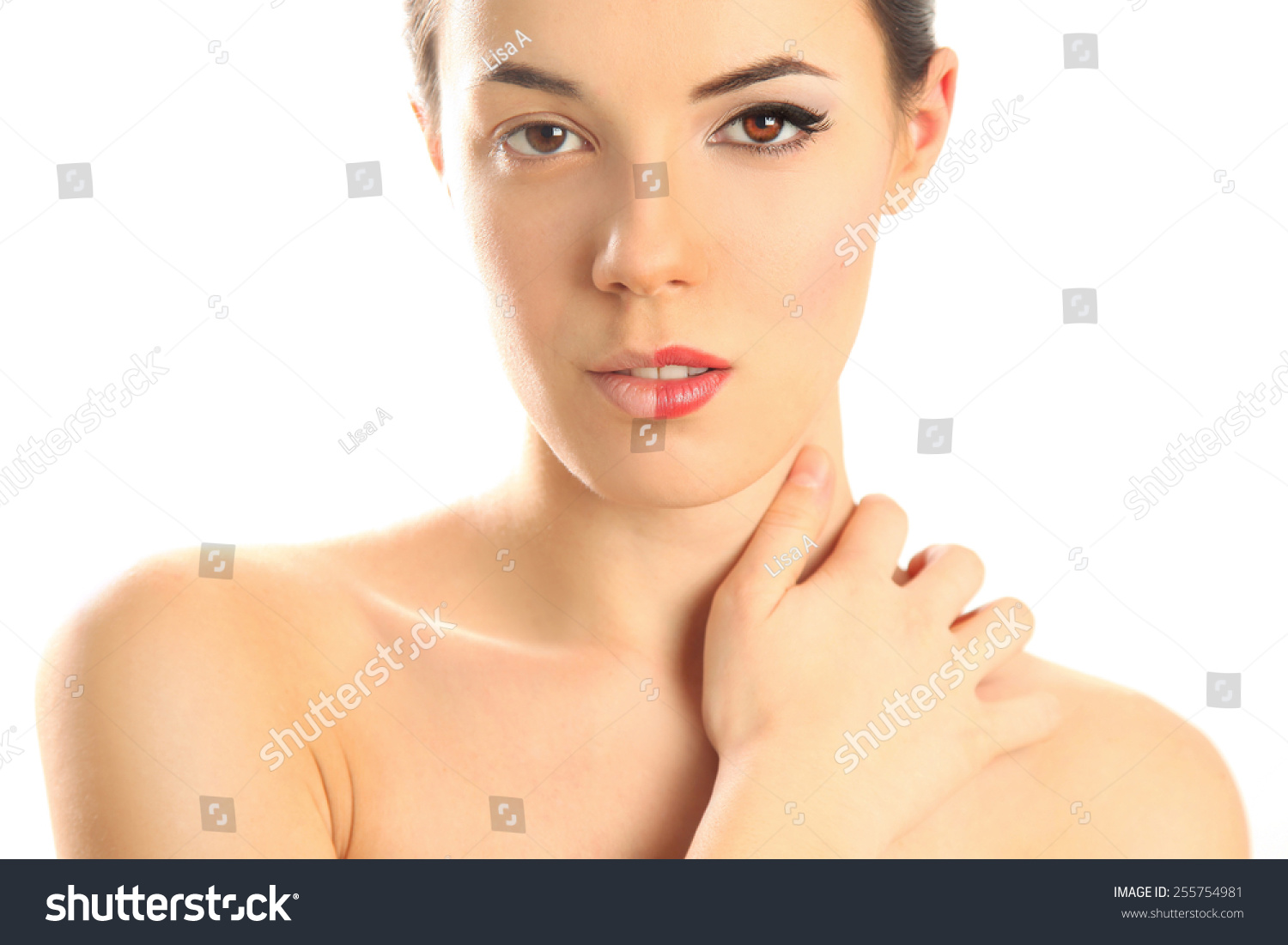 Womans Face Before After Makeup Stock Photo Shutterstock