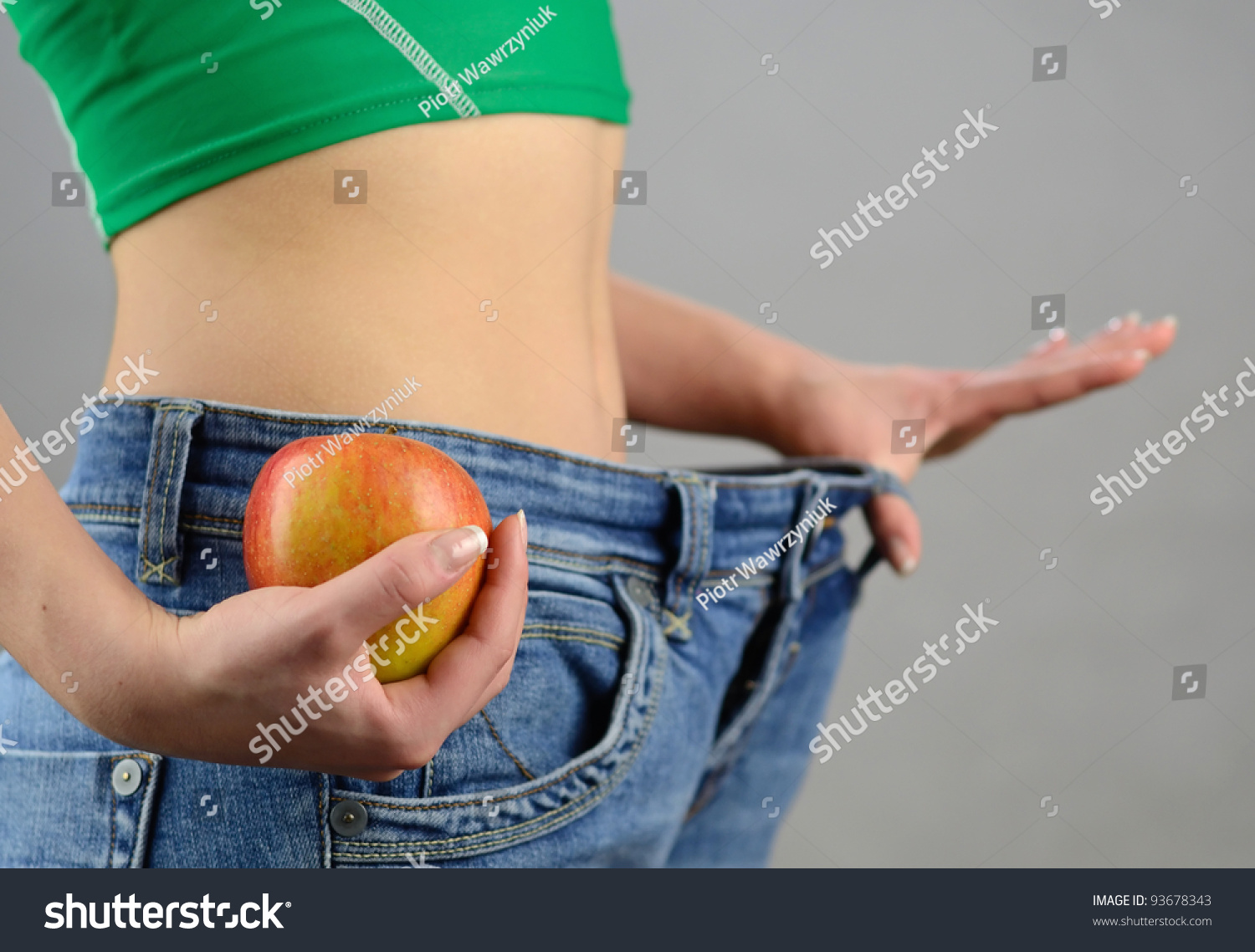 skinny apple body