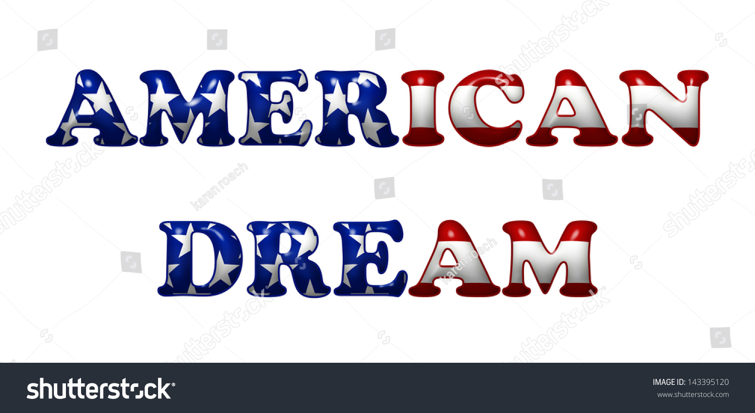 word-american-dream-in-3d-flag-colors-of-usa-isolated-on-white-with-copy-space-american-dream