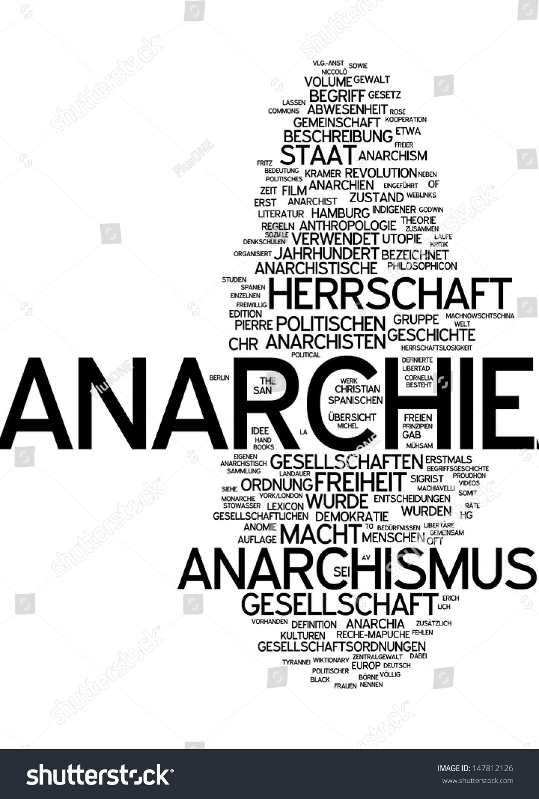 Word Cloud Anarchy Stock Photo Shutterstock