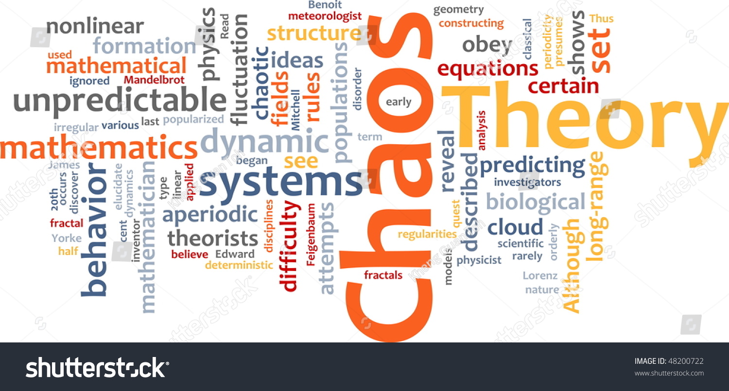 Word Cloud Concept Illustration Of Chaos Theory - 48200722 : Shutterstock