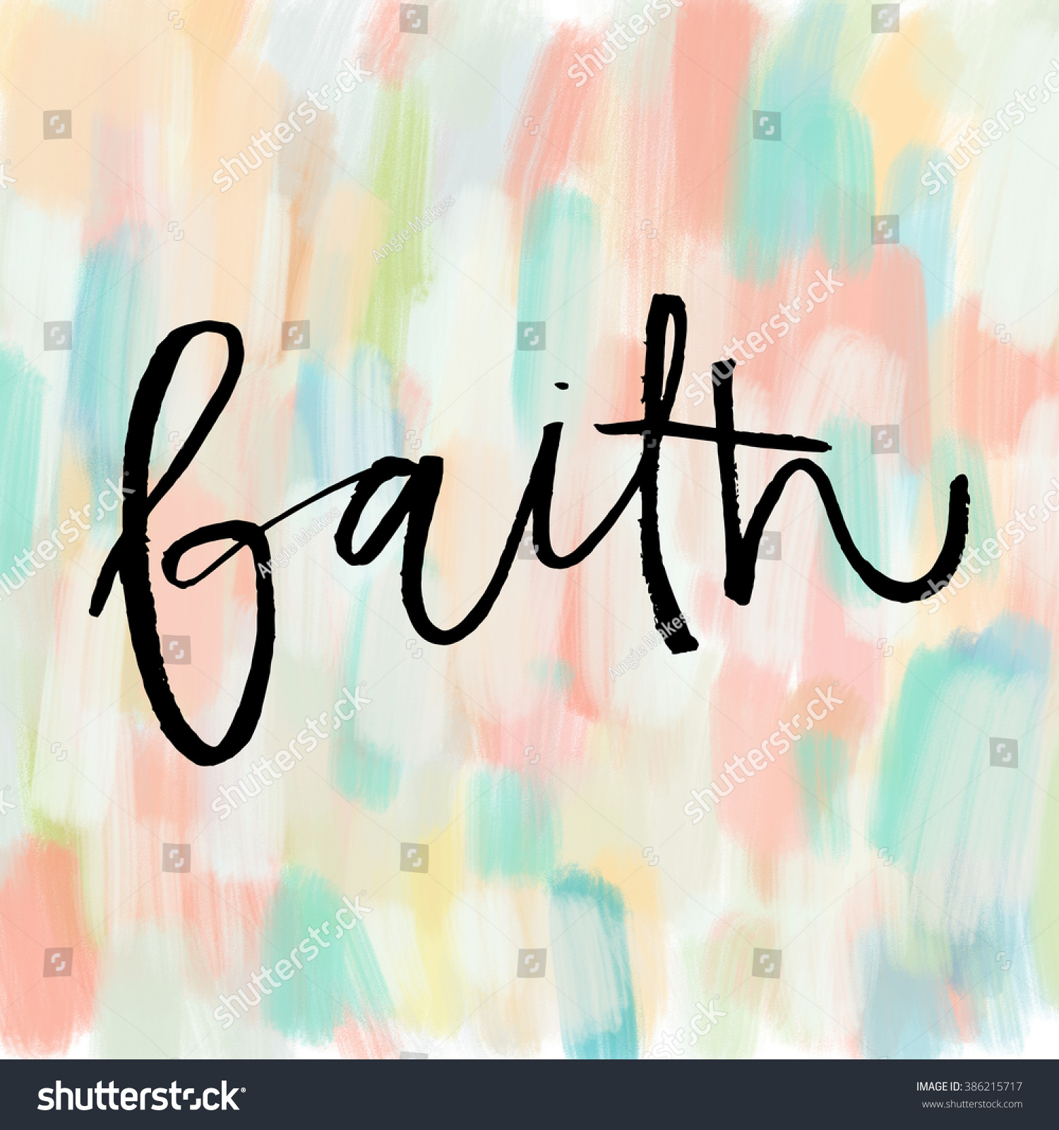 clipart of the word faith - photo #46
