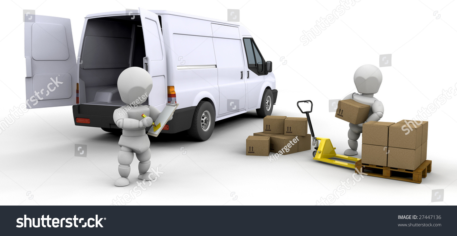 Workers Stacking Boxes Onto A Pallet Stock Photo 27447136 : Shutterstock