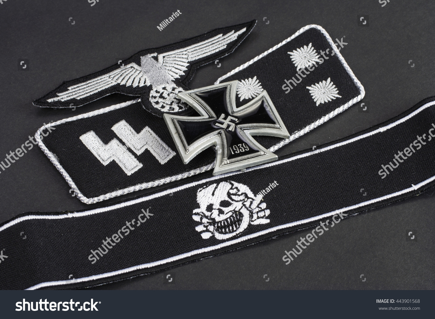 Ww2 German Waffenss Military Insignia Stock Photo 443901568 Shutterstock