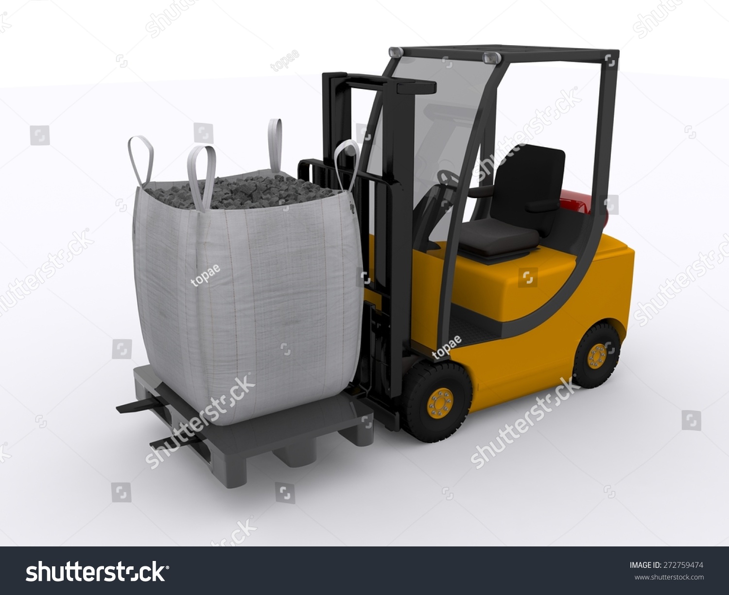 yellow forklift yellow forklift