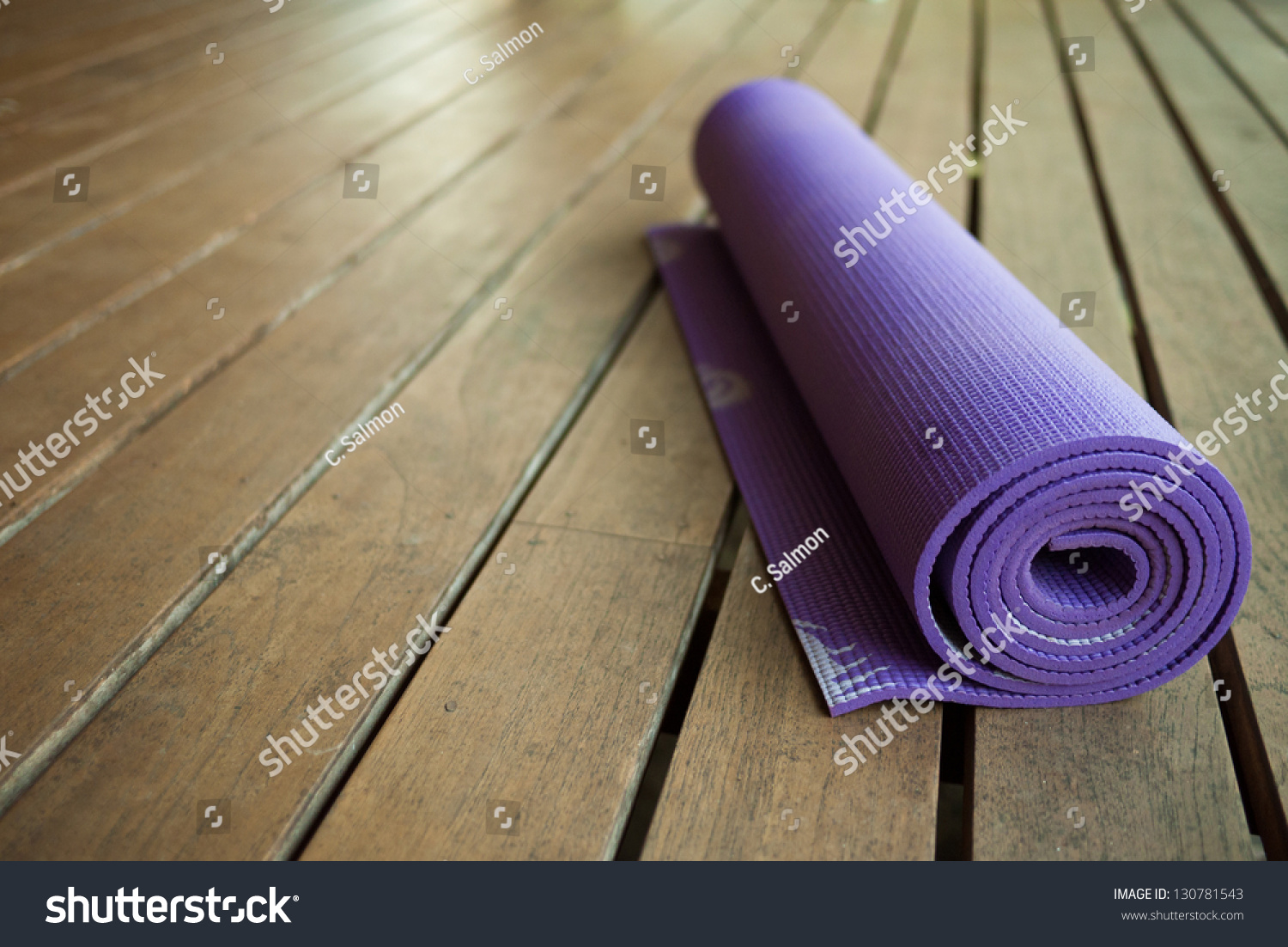 Yoga Mat Stock Photo 130781543 : Shutterstock