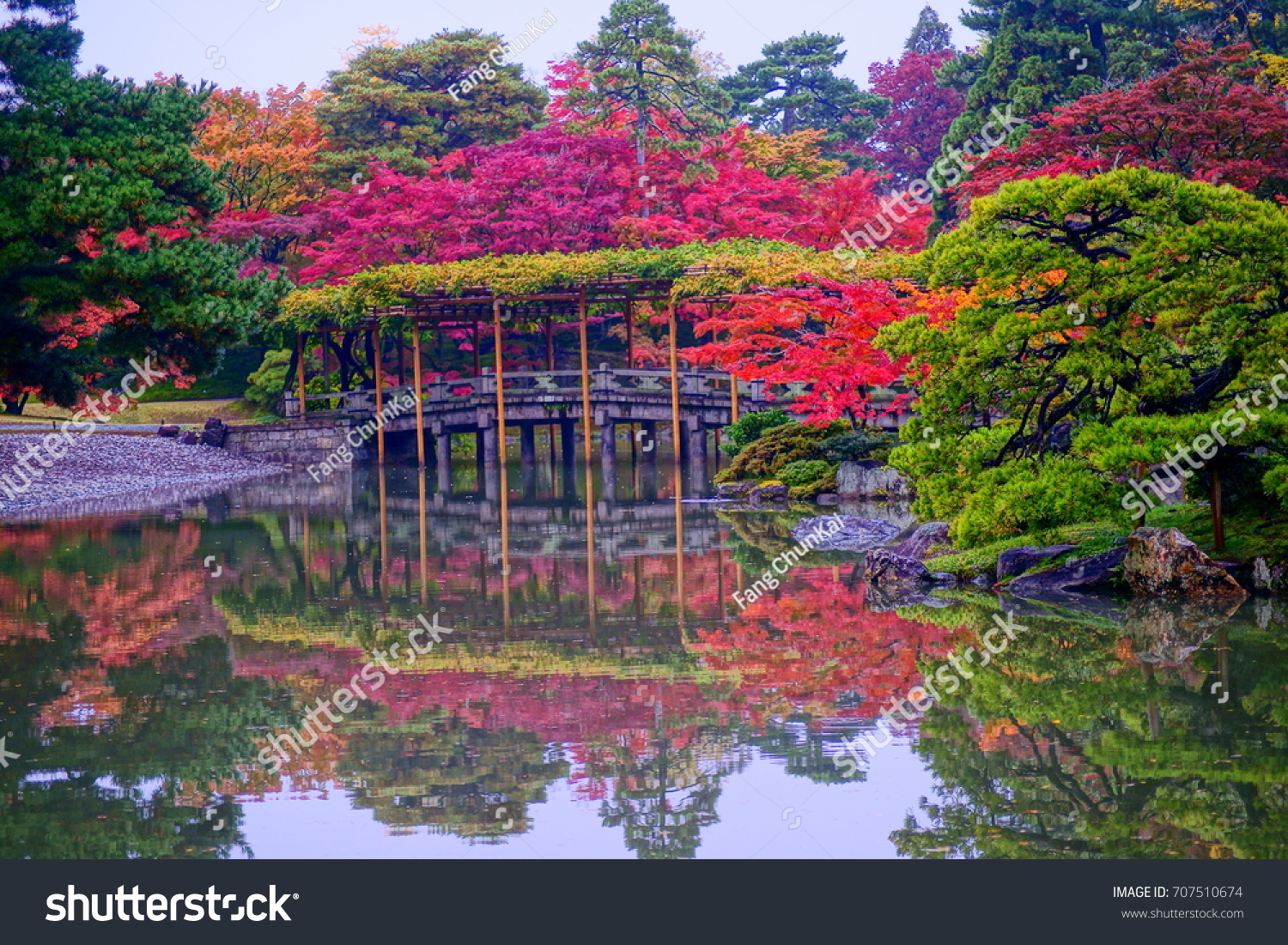 Yoshijima Most Beautiful Zen Garden Sento Stock Photo Edit Now