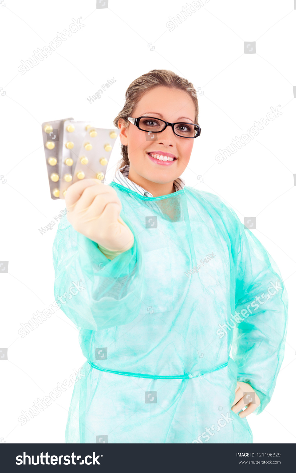 Young And Successful Medic Posing Stock Photo 121196329 Shutterstock