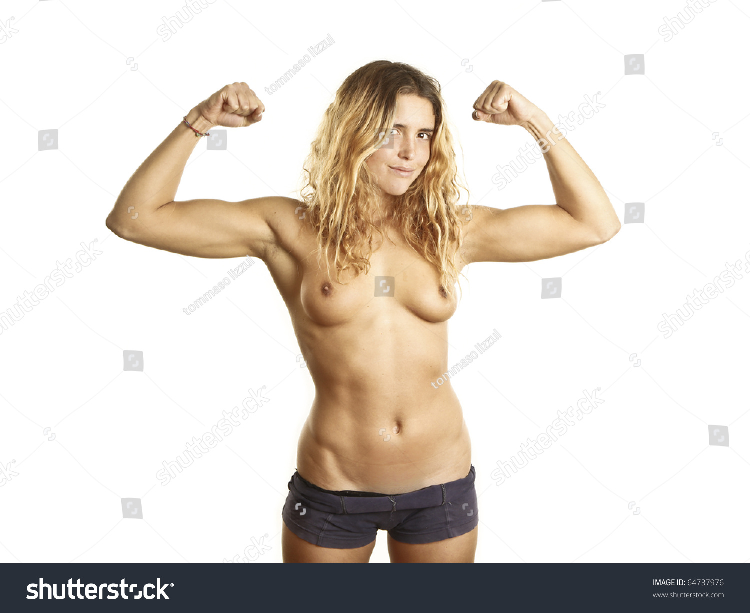 Young girls showing muscles Join told Young girls showing muscles
