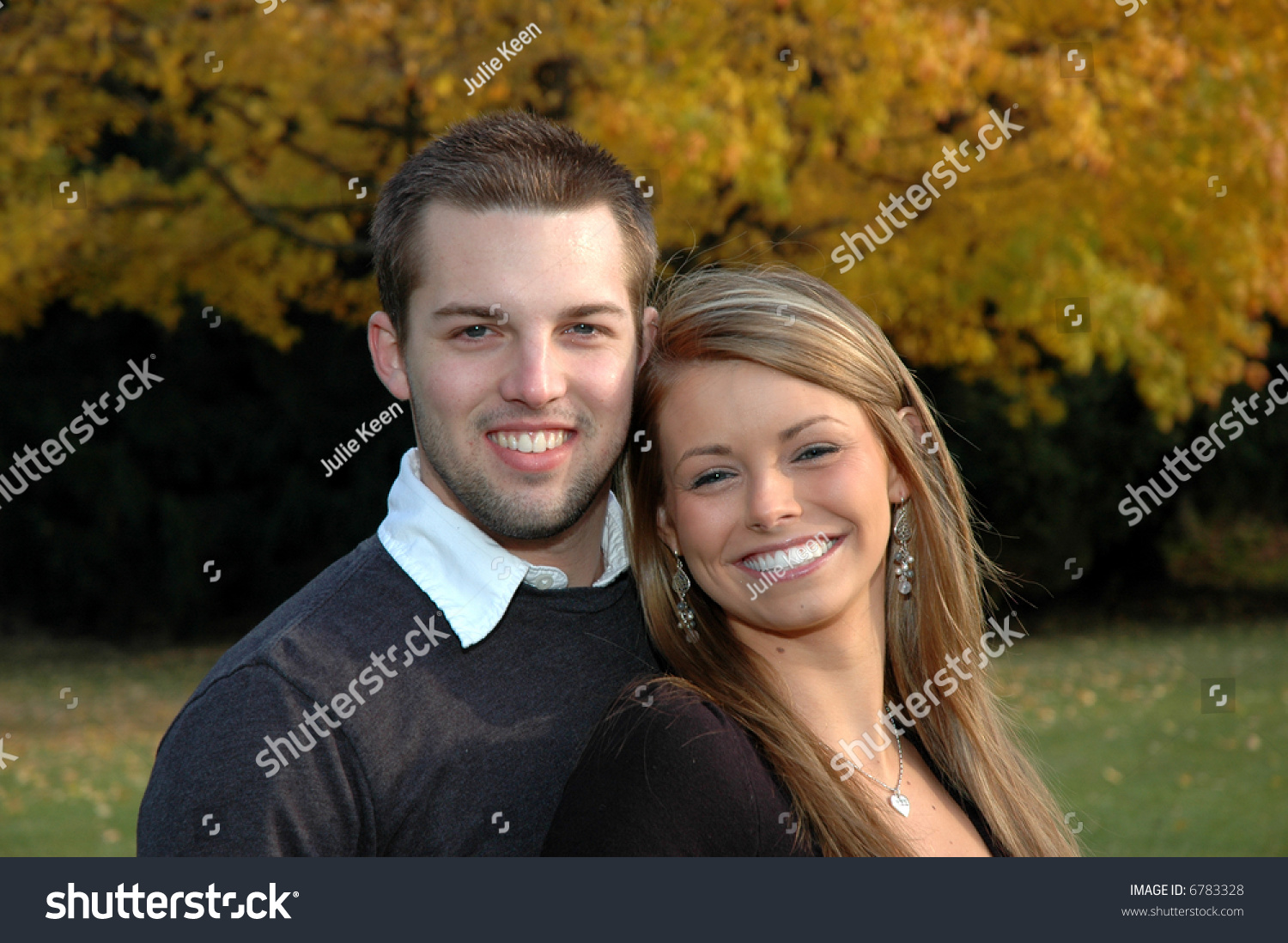 Young GoodLooking Couple Stock Photo 6783328 Shutterstock