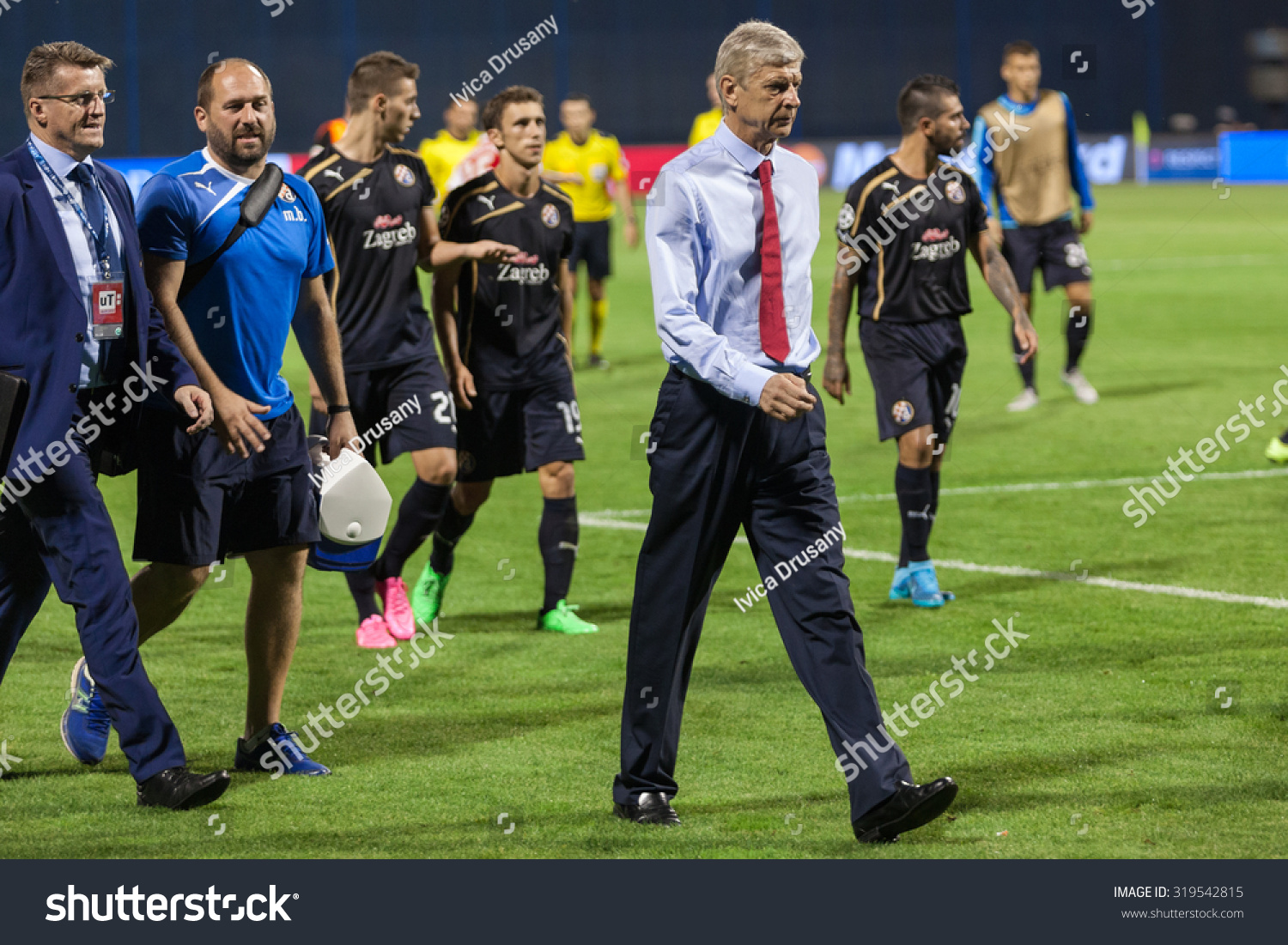 Zagreb, Croatia - September 16, 2015: Uefa Champions League 2015-16 