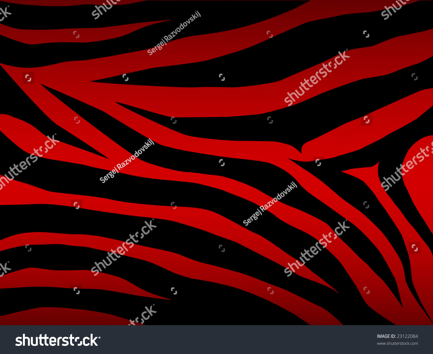 Zebra Background In Red Stock Photo 23122084 : Shutterstock