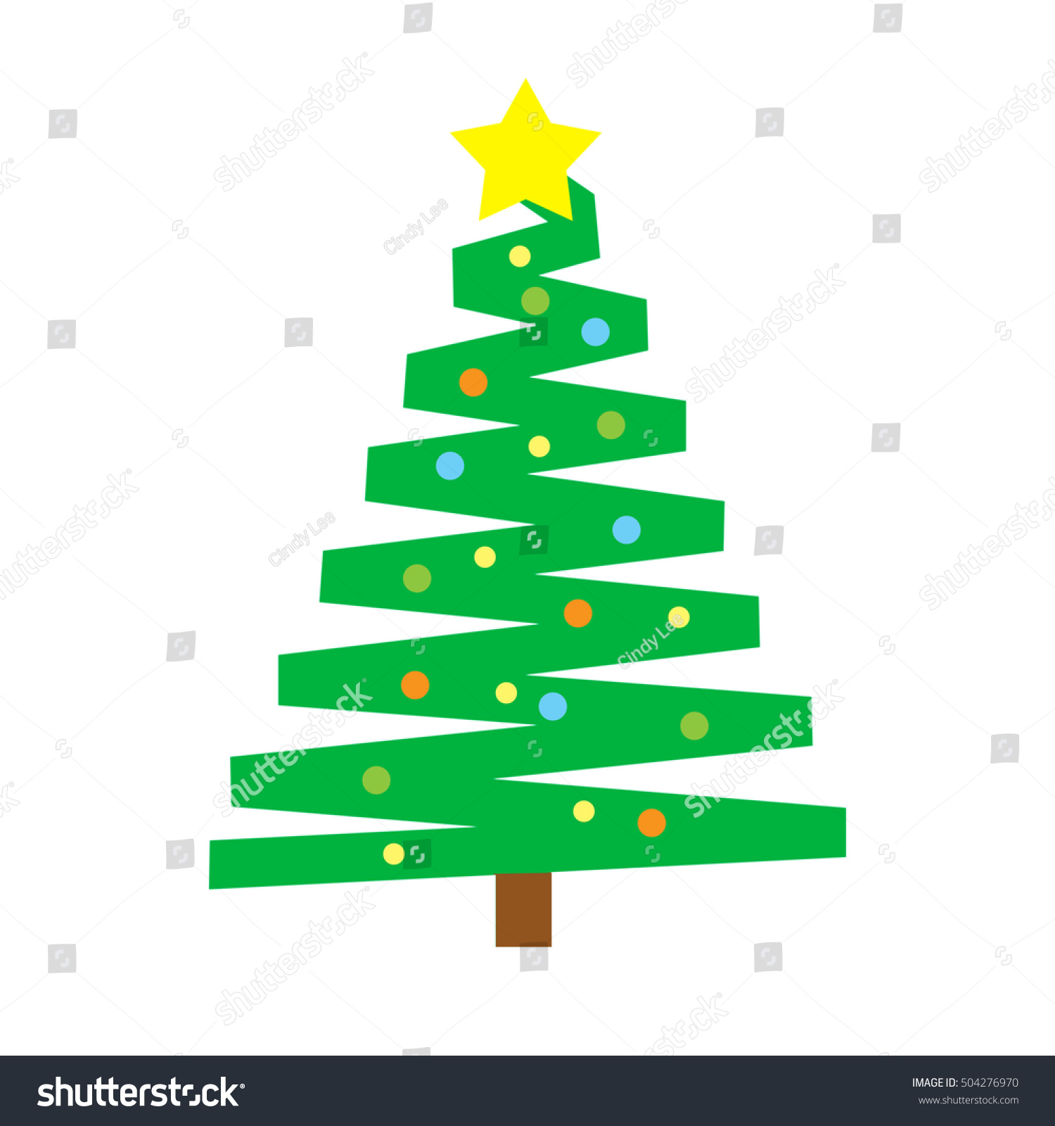 Christmas Tree Zig Zag.html