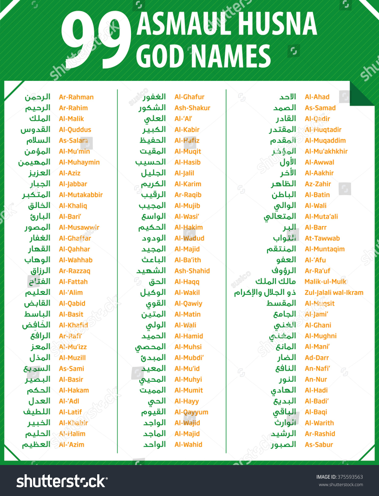 99 Names of Allah | Allah islam, Quran quotes 