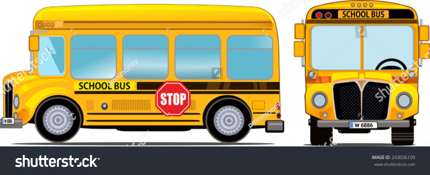 Cartoon School Bus Cartoon School Bus