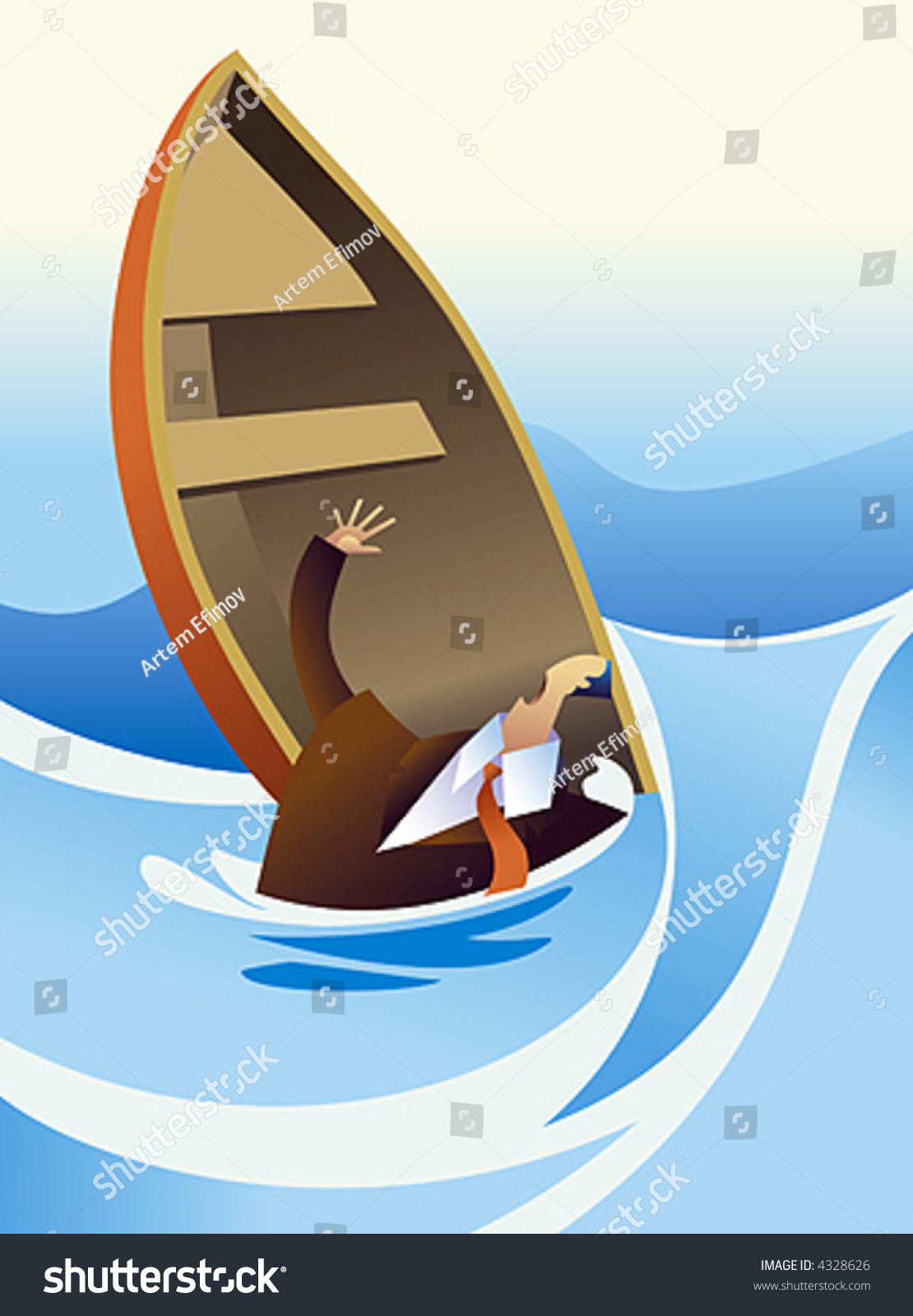 clipart boat on water - photo #22
