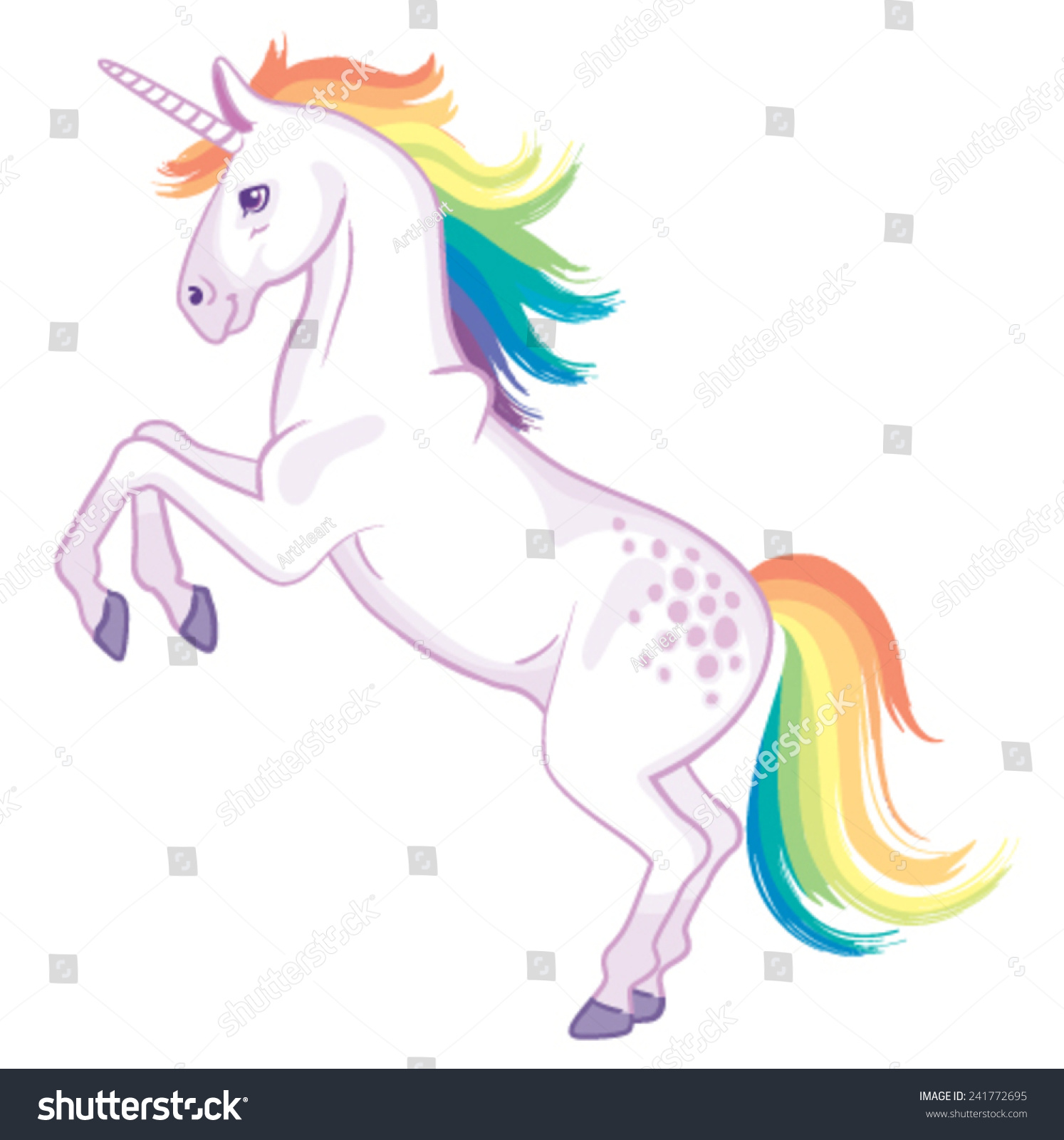 http://image.shutterstock.com/z/stock-vector-a-cartoon-unicorn-with-rainbow-mane-and-tail-rearing-up-on-its-hind-legs-241772695.jpg