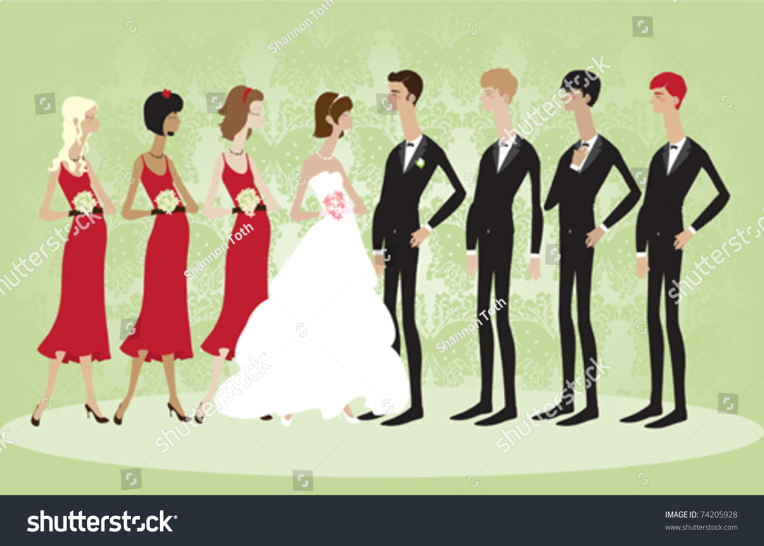 free wedding party clipart - photo #23
