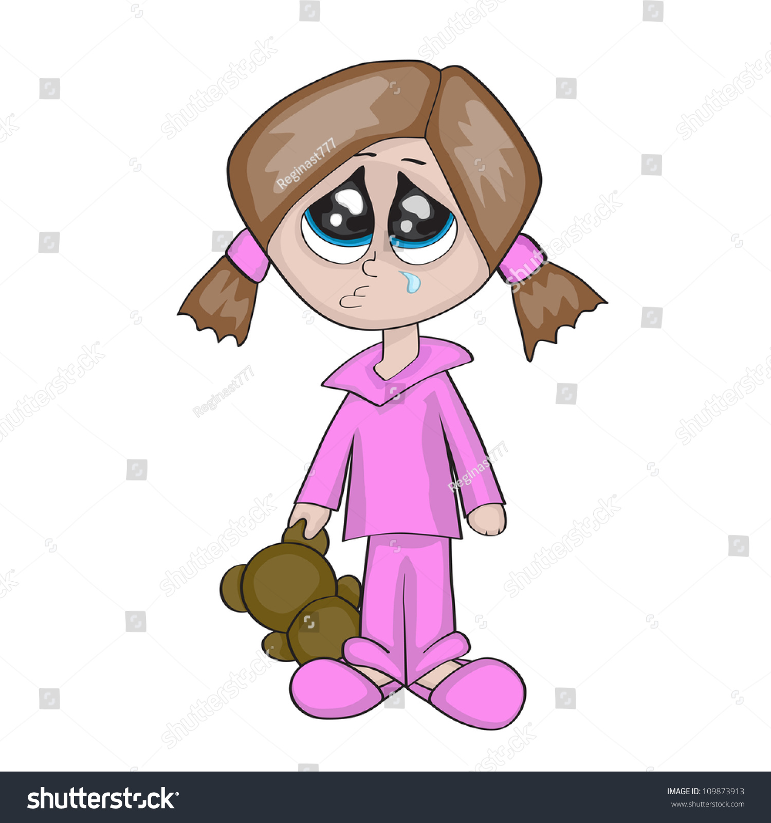 clipart of little girl crying - photo #48