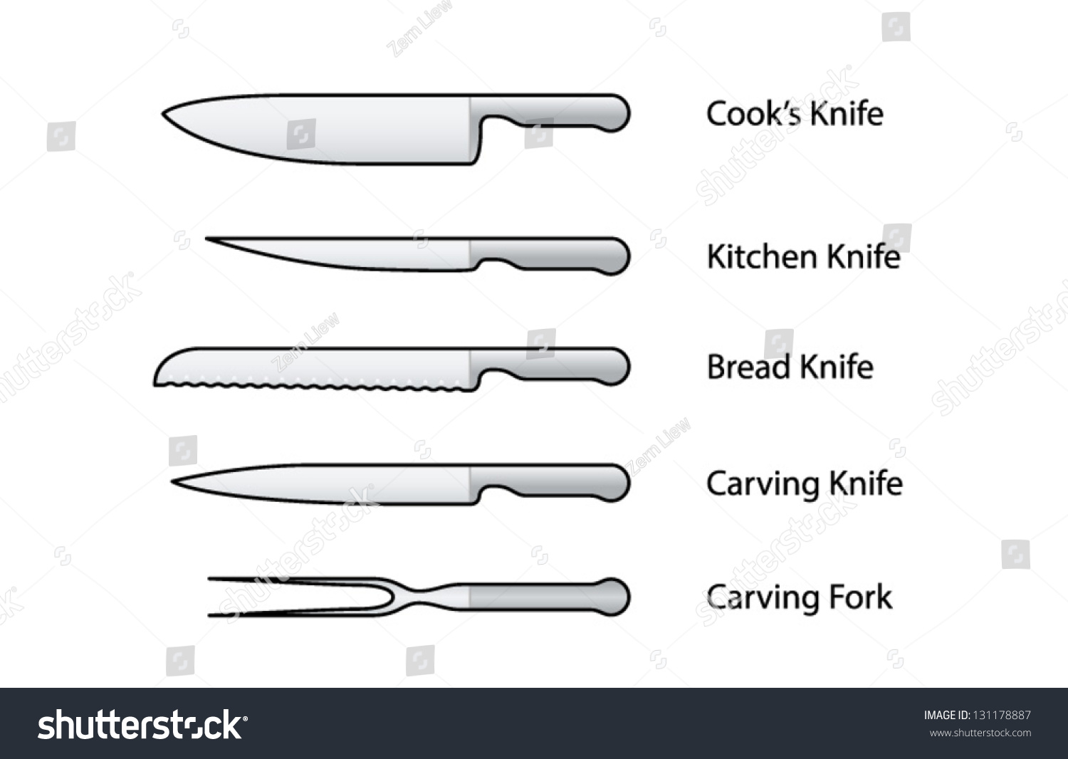 a-set-of-kitchen-knives-cook-s-kitchen-bread-carving-and-a-carving