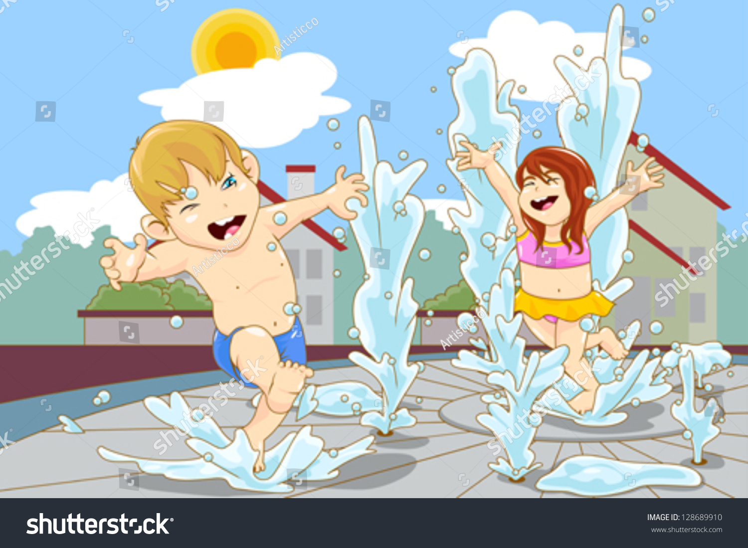 water play clipart free - photo #33