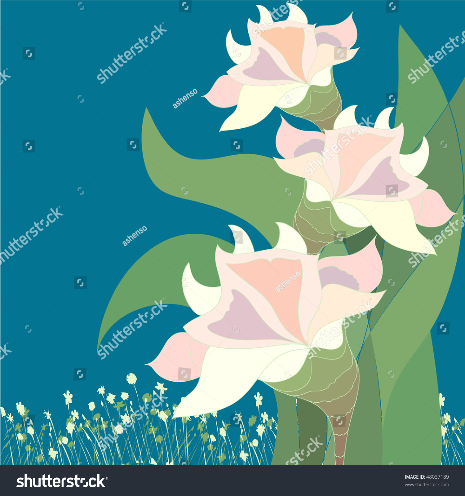 Abstract Background Stock Vector 48037189 - Shutterstock