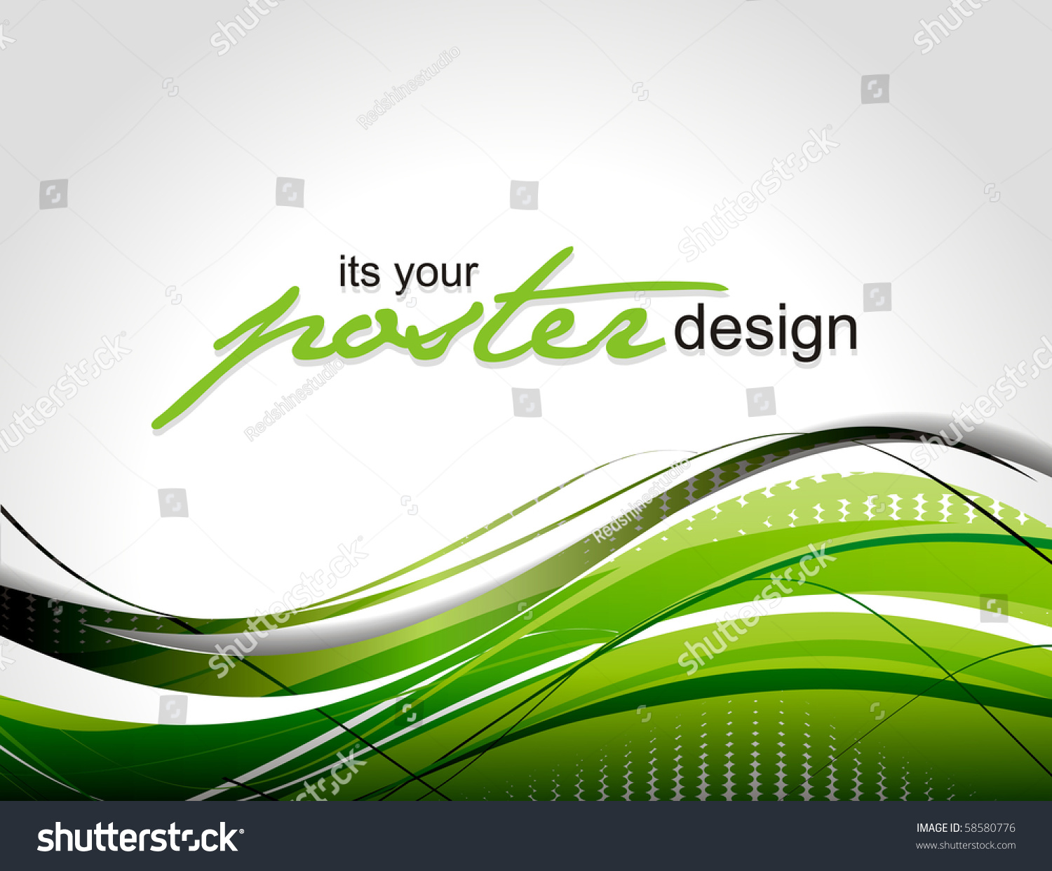 Abstract Background With Poster Design For Text Project ...