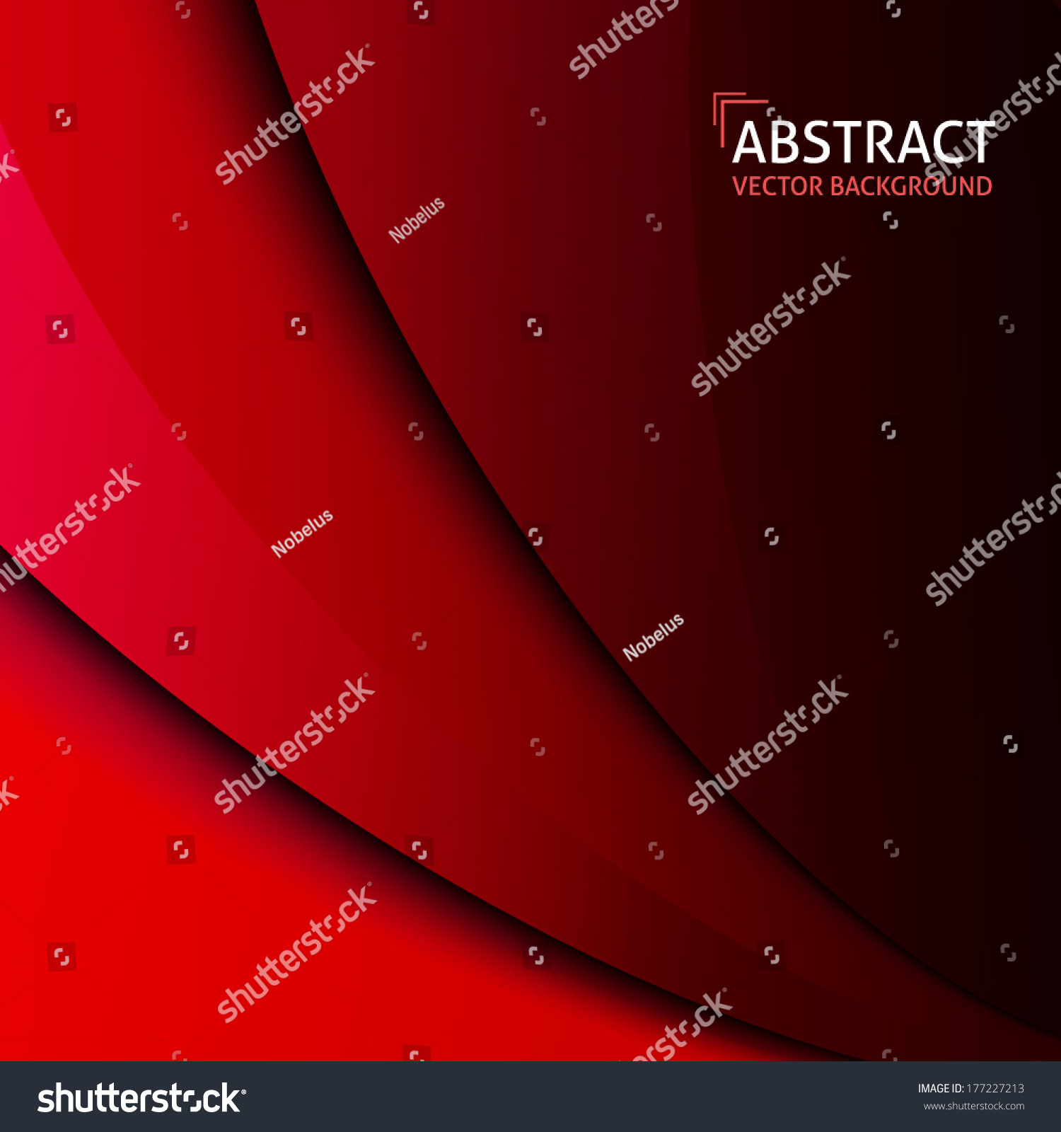 Abstract Background With Red Paper Layers Rgb Eps 10 Vector
