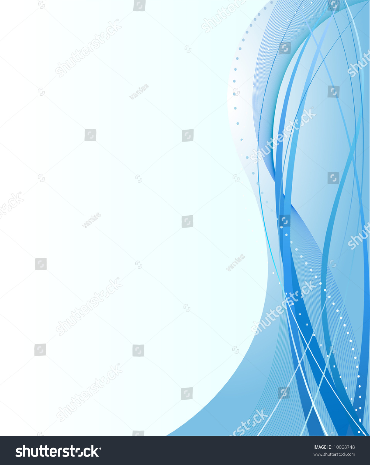 Abstract Blue Vector Background Stock Vector 10068748 - Shutterstock