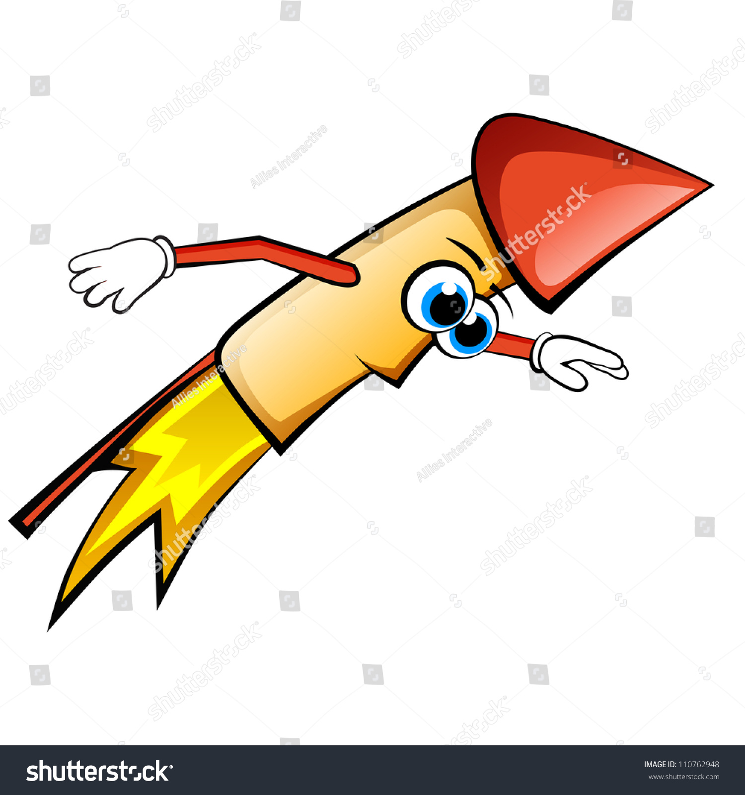 Abstract Cartoon Fire Cracker Illustration For Diwali Or ...