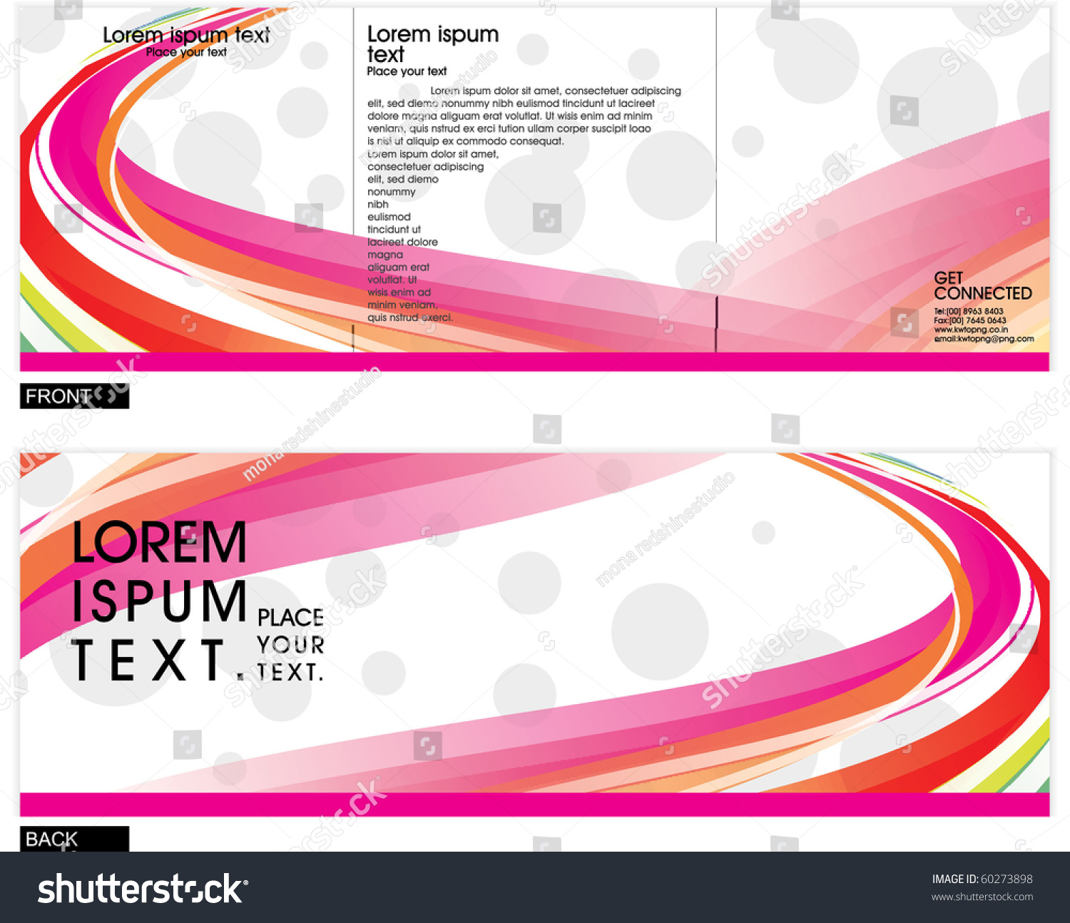 Abstract Composition Vector Background ,Vector Illustration - 60273898