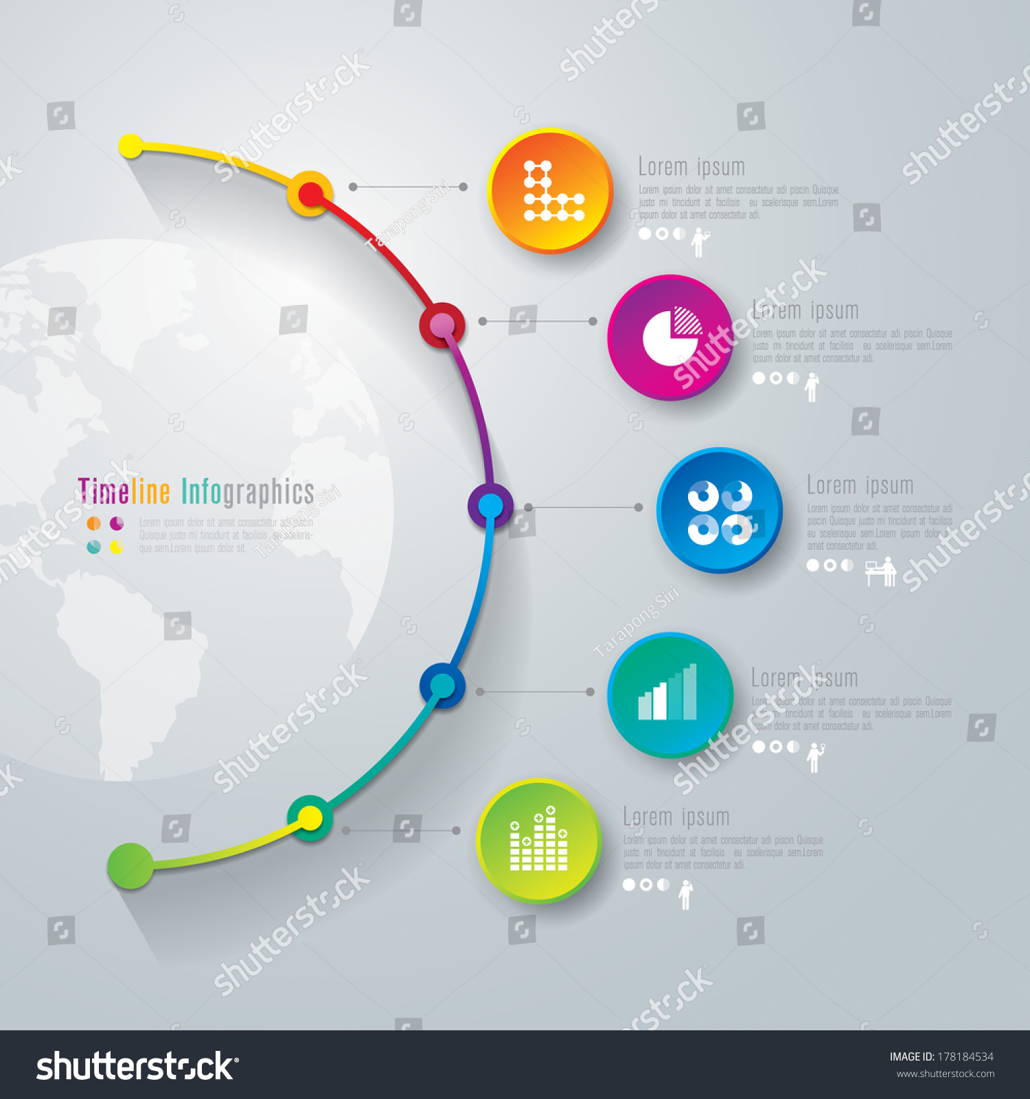 Abstract D Digital Illustration Infographic Vector Illustration Can