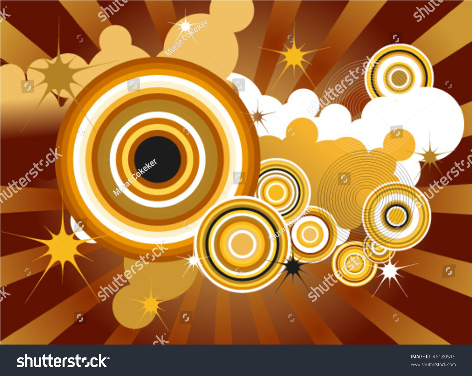 Abstract Fancy Vector Illustration Design Stock Vector 46180519