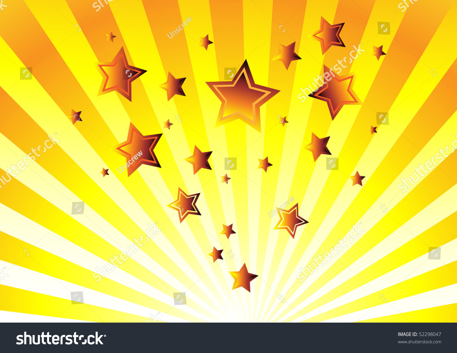 Abstract Festival Background. Clip-Art Stock Vector Illustration