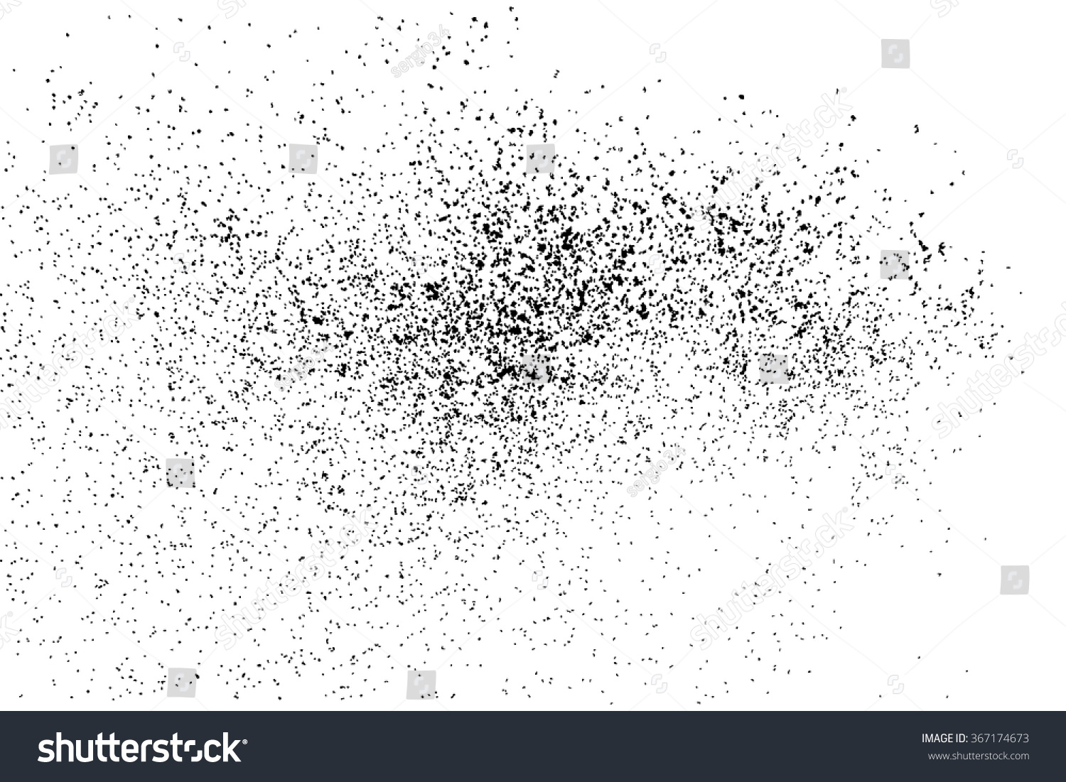 Abstract Grainy Texture Isolated On White Background. Flat Design