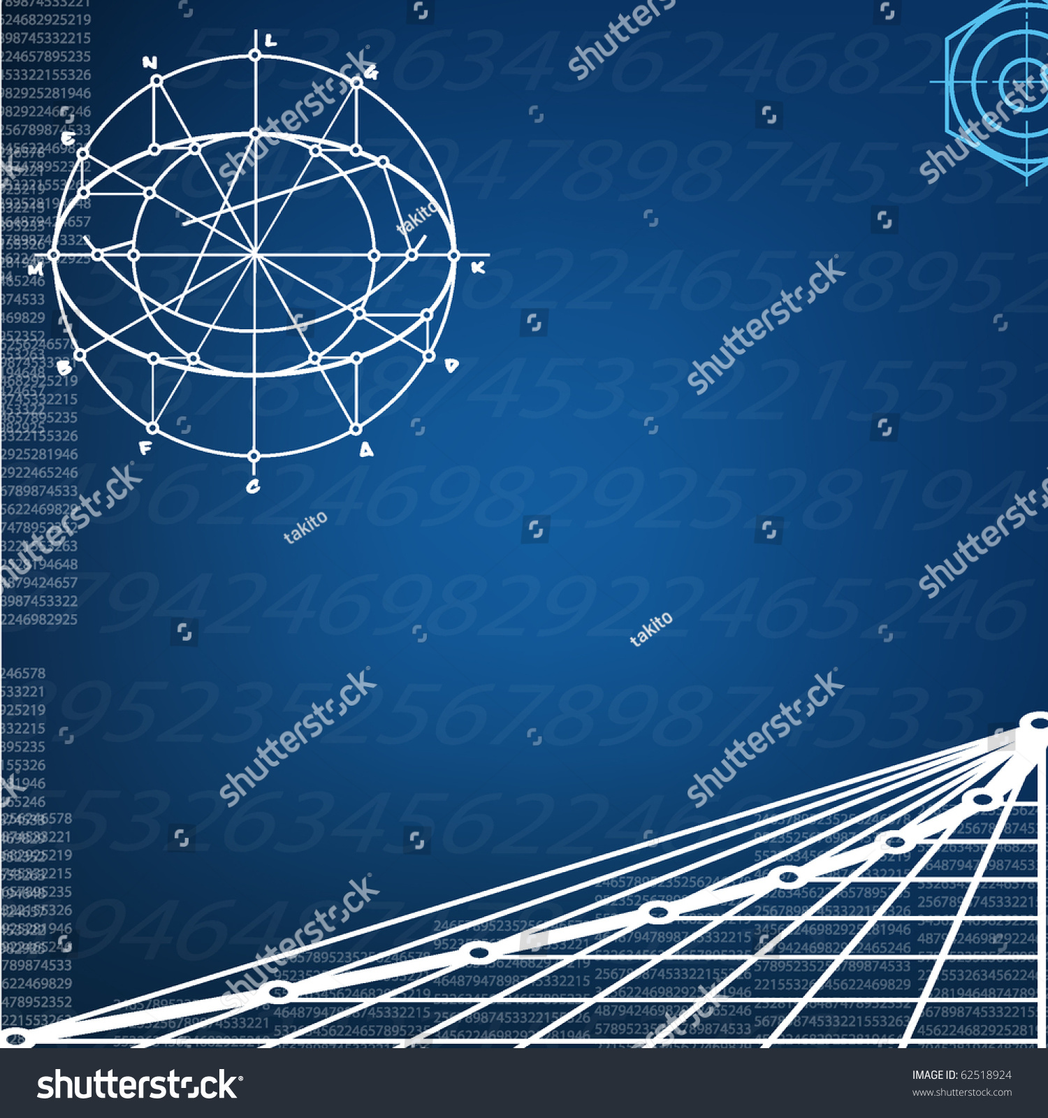 Abstract Techno Background. Vector. Eps10 - 62518924 : Shutterstock