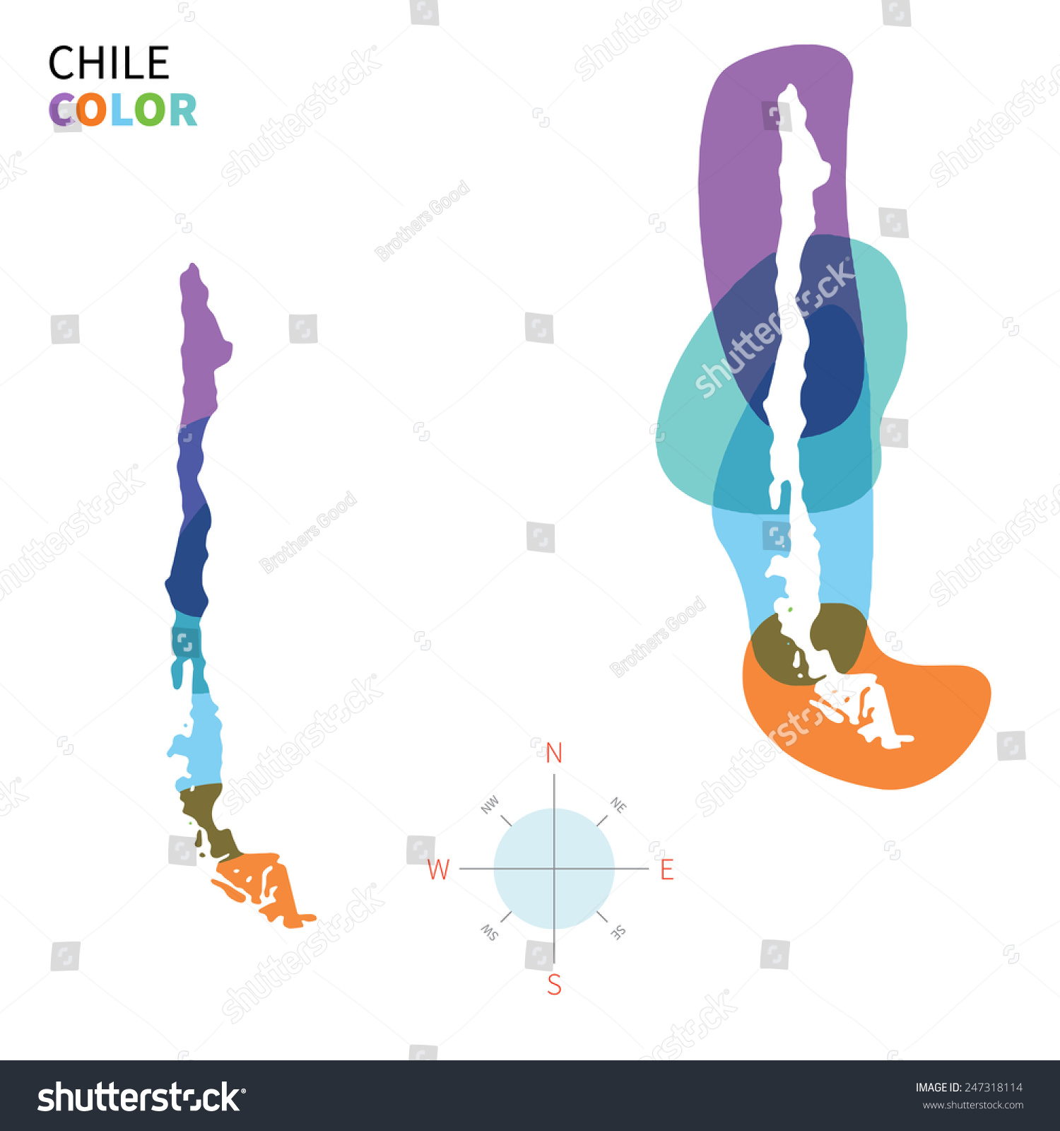 abstract vector color map chile transparent stock vector 247318114 shutterstock abstract vector color map chile transparent stock vector 247318114 shutterstock