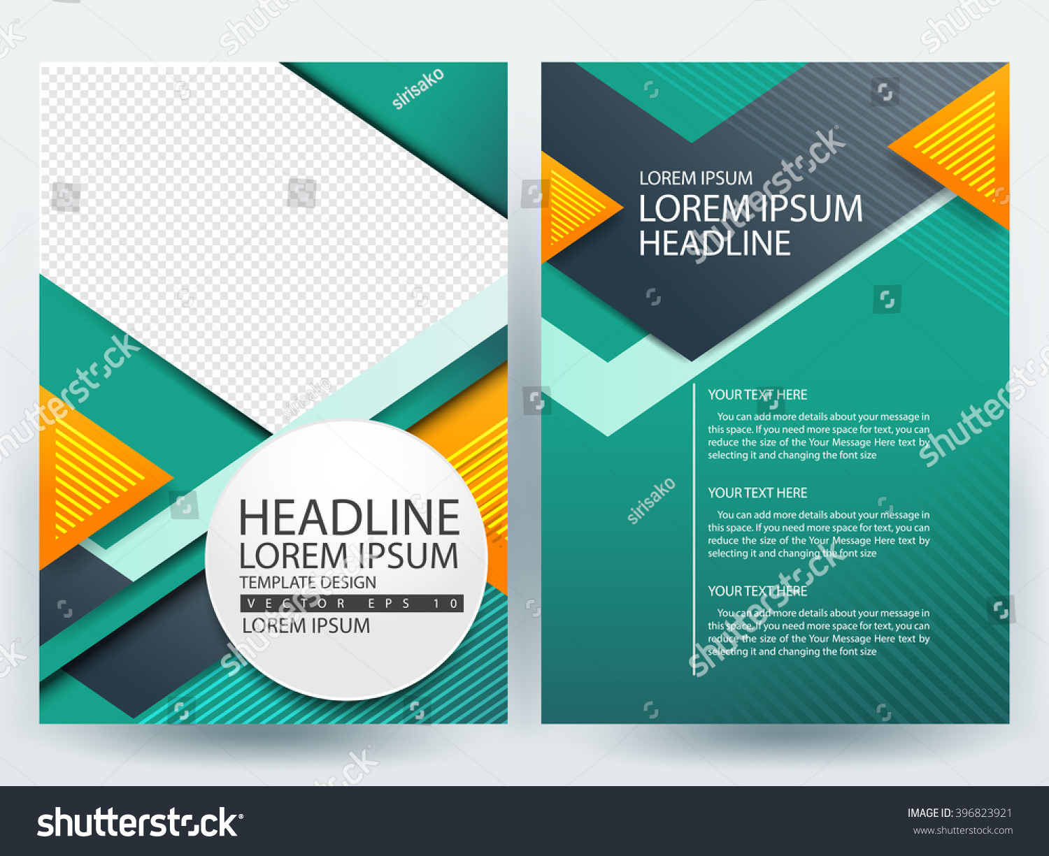 Abstract vector modern flyers brochure annual report design templates stationery with white background in size a4 Abstract vector modern flyers brochure annual report design templates stationery with white background in size a4