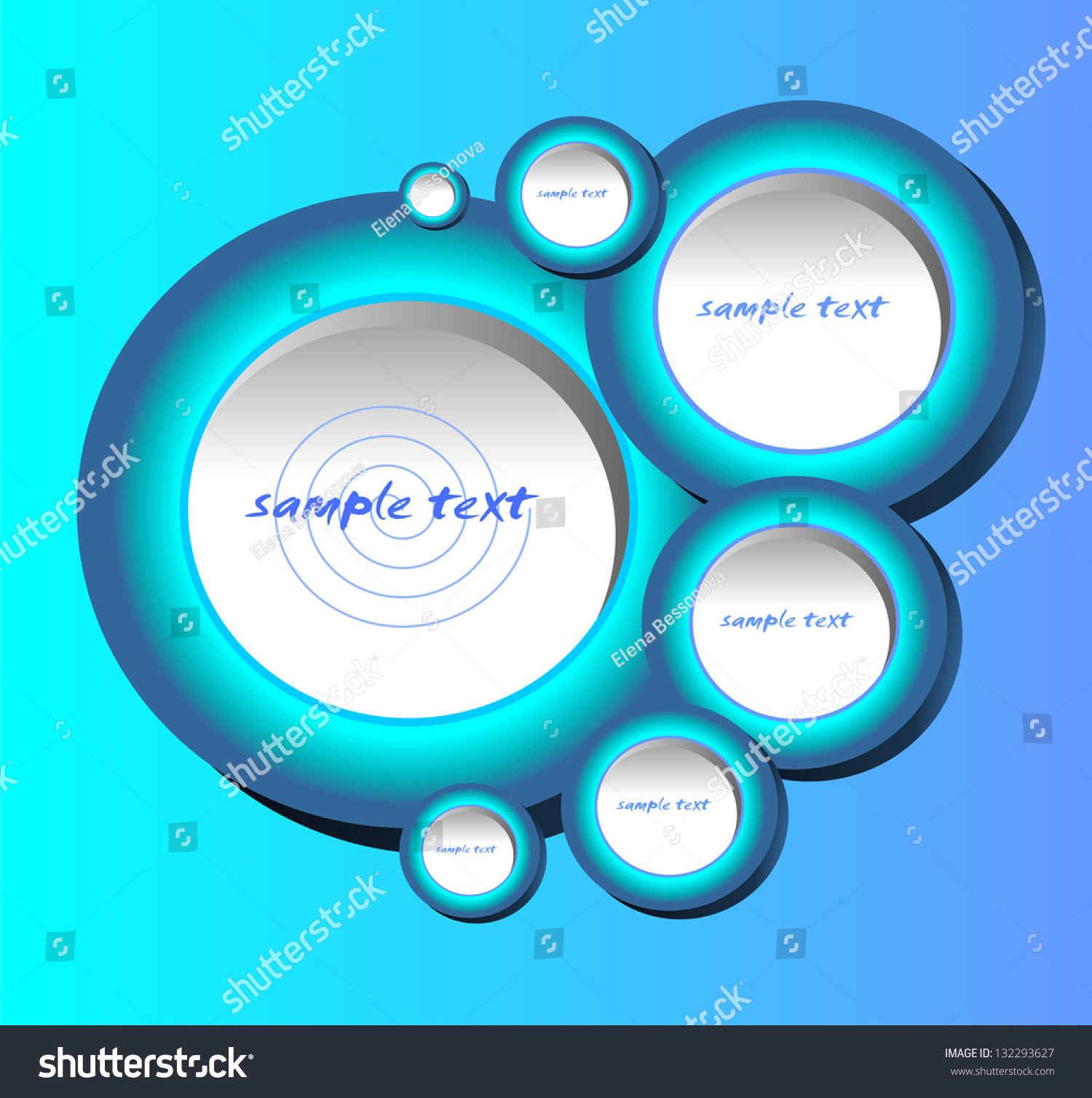 Abstract Vector Shapes - 132293627 : Shutterstock