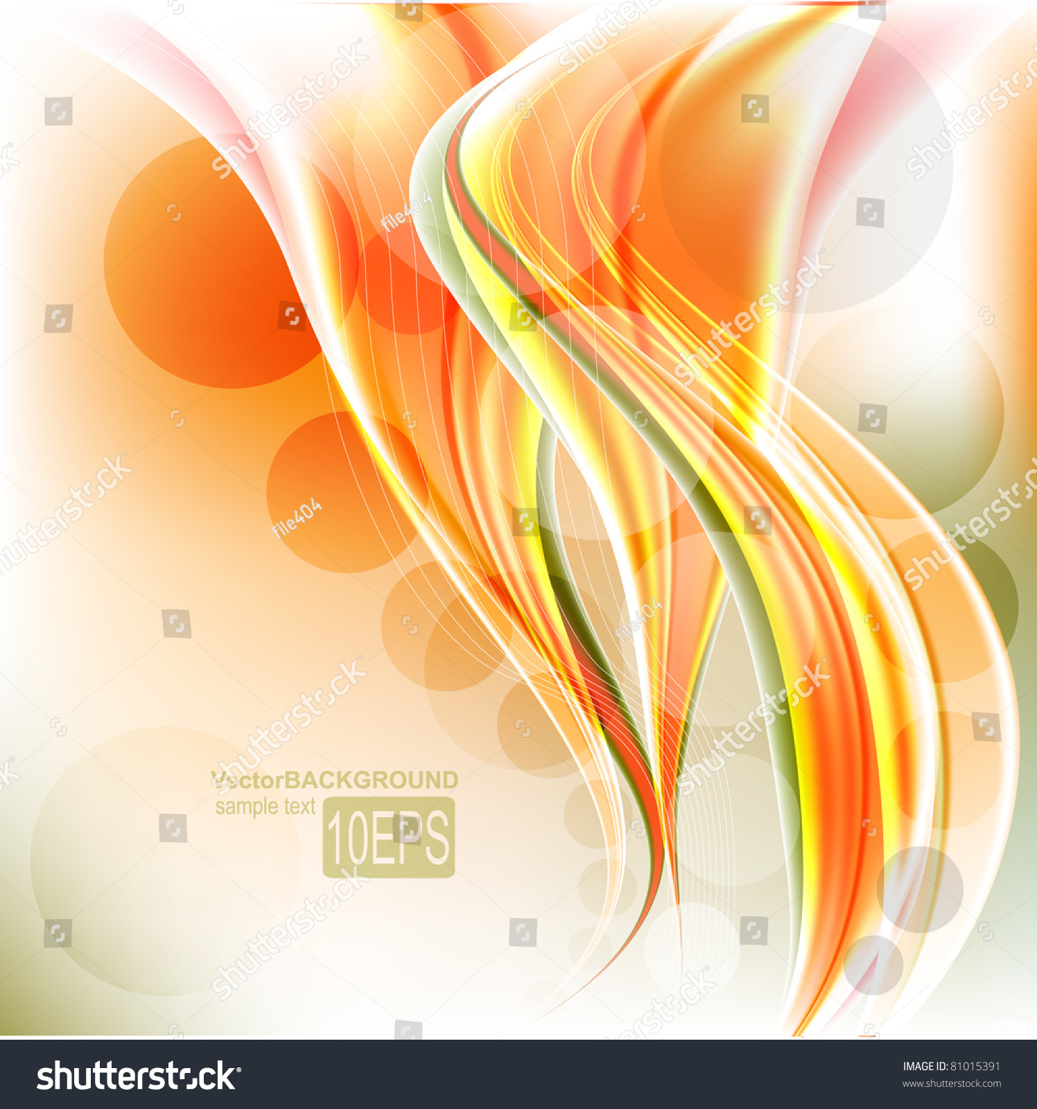 Abstract Vector Wave - 81015391 : Shutterstock