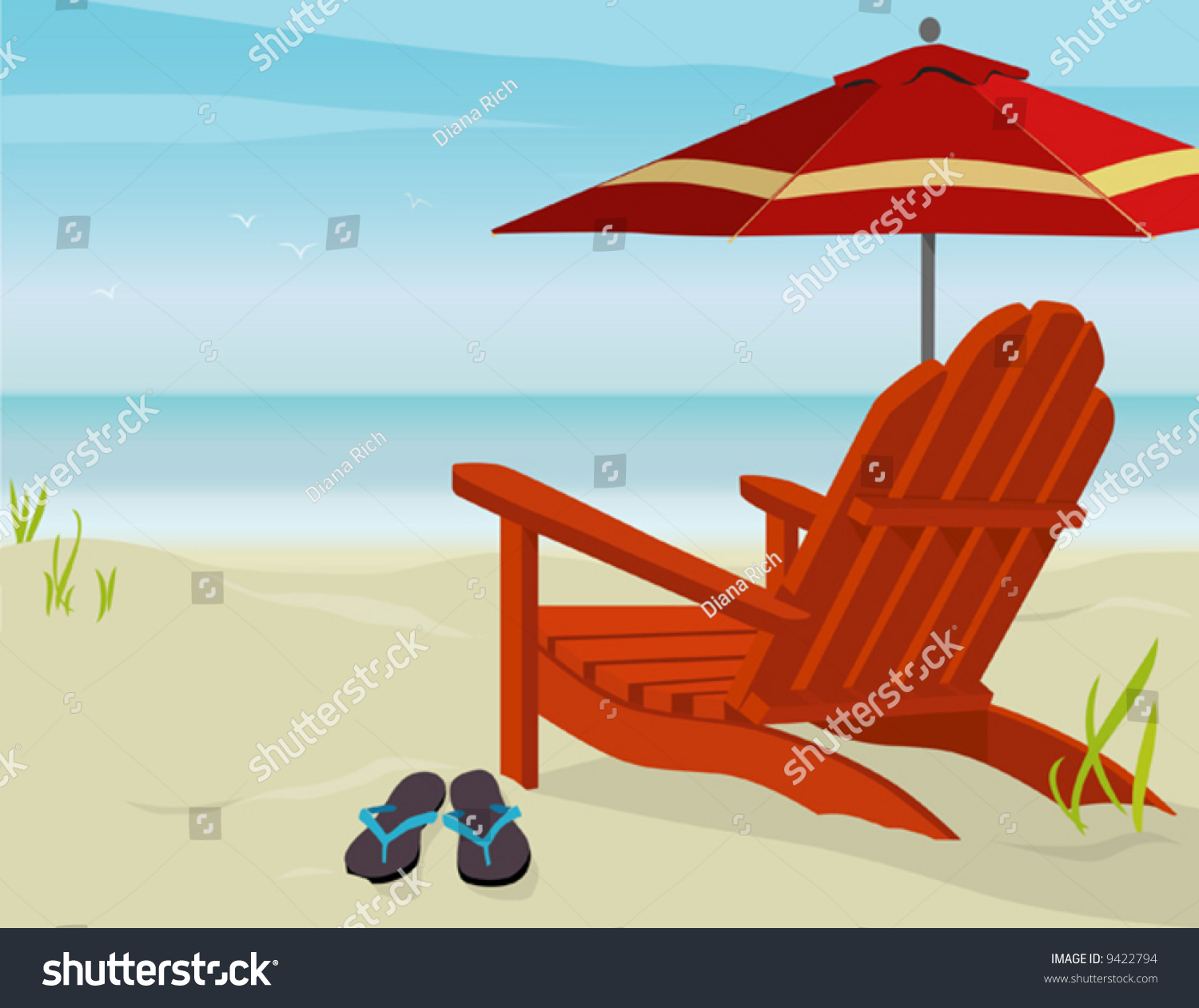 Adirondack Chair Silhouette Vector adirondack chair stock photos 