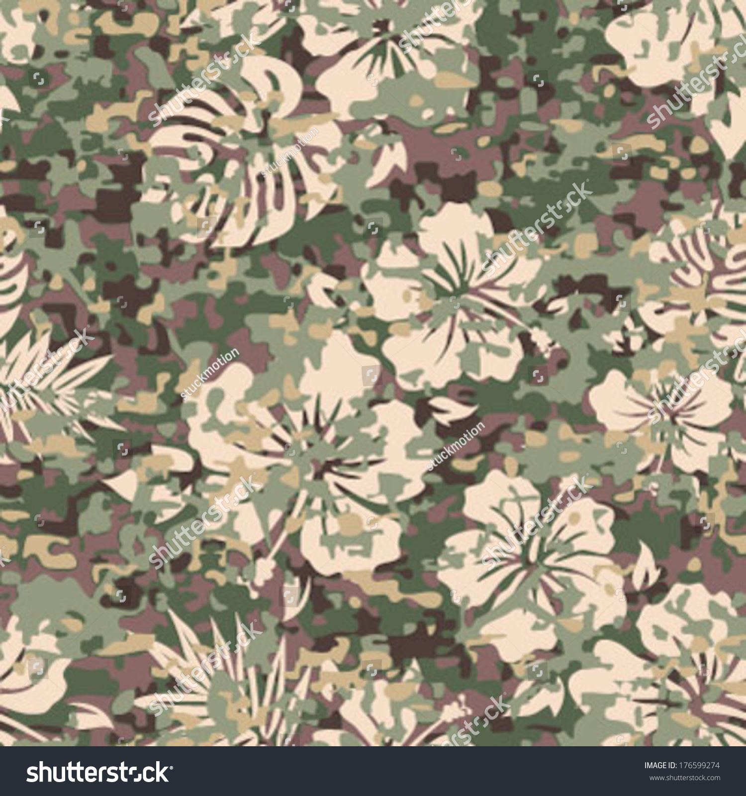 Best Camo Pattern For Hawaii | aloha hawaiian shirt camouflage seamless background stock Best Camo Pattern For Hawaii | aloha hawaiian shirt camouflage seamless background stock