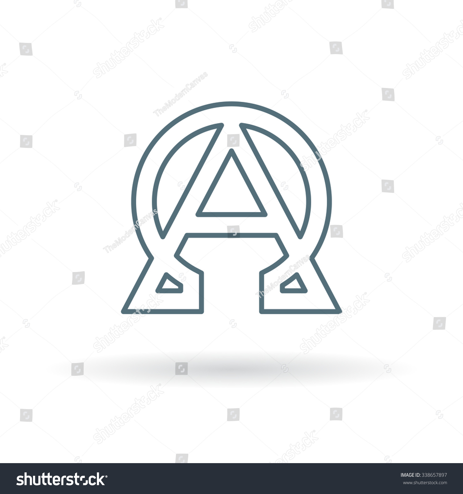 Alpha And Omega Icon Alpha And Omega Sign Alpha And Omega Symbol